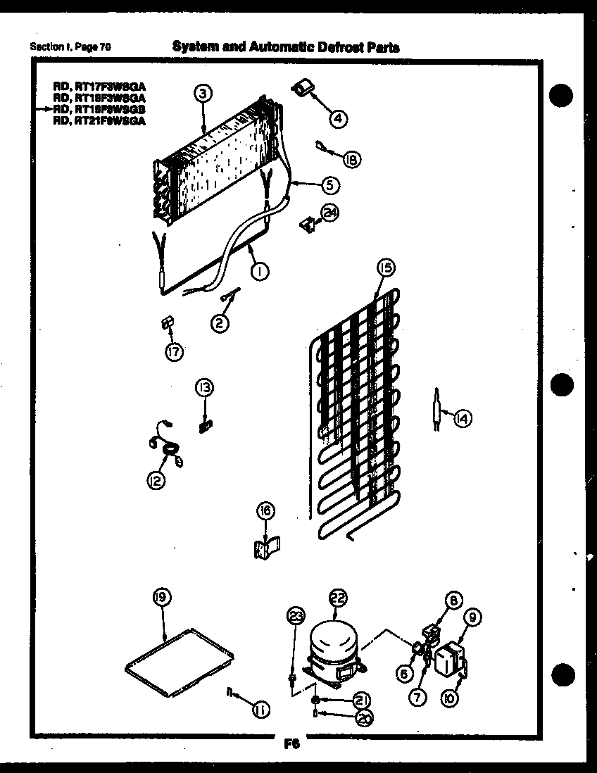 35 - SYSTEM AND AUTOMATIC DEFROST PARTS