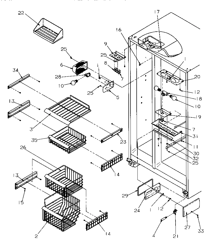 09 - FZ SHELVING & REF LIGHT