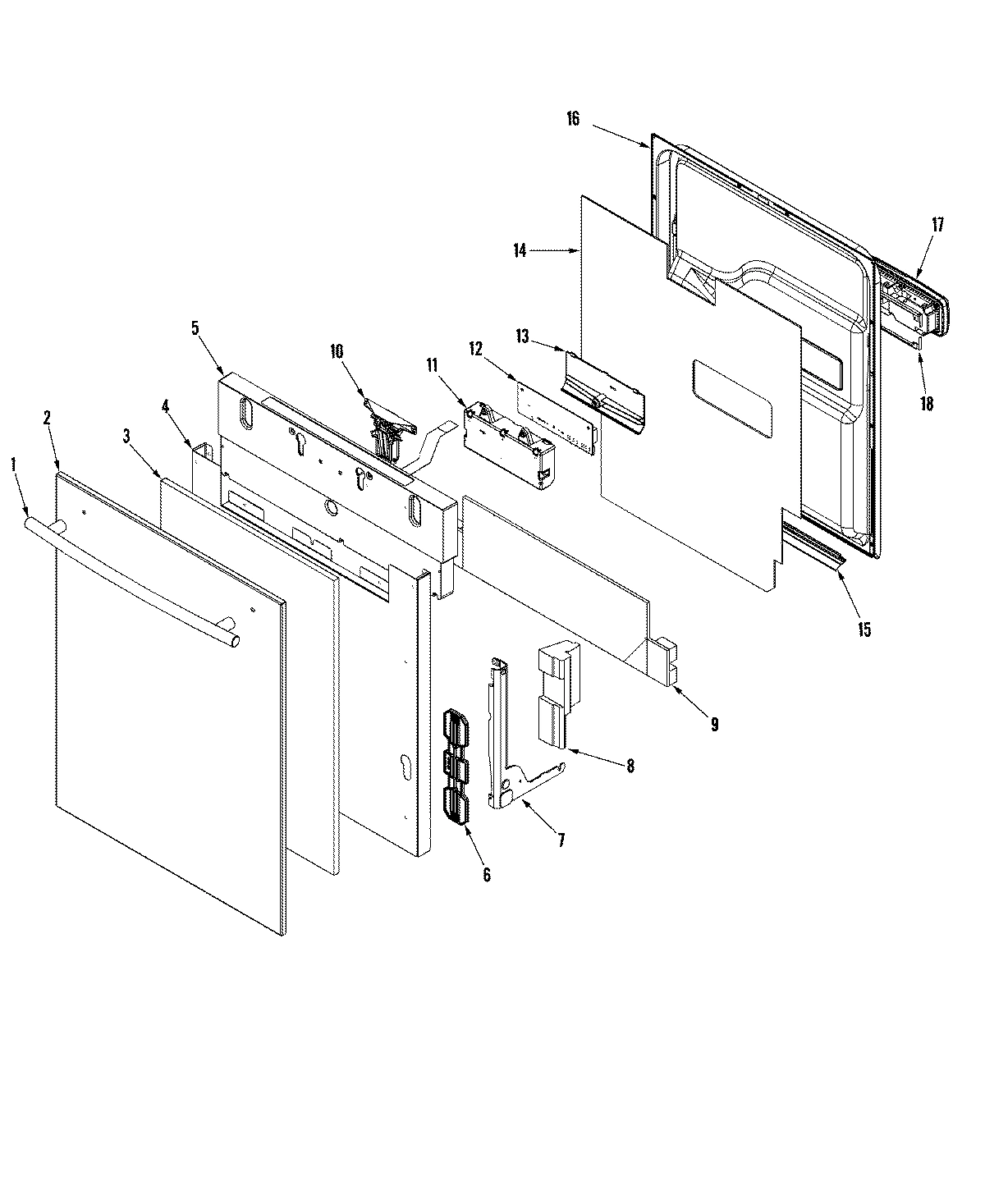 01 - CONTROL PANEL & DOOR