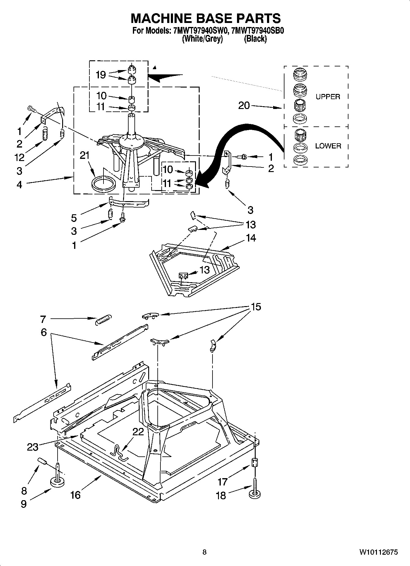 05 - MACHINE BASE PARTS