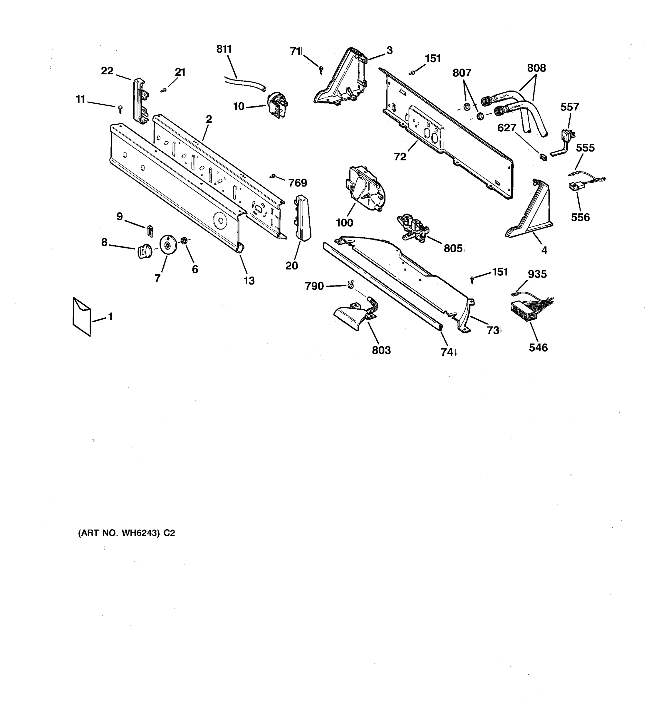CONTROLS & BACKSPLASH
