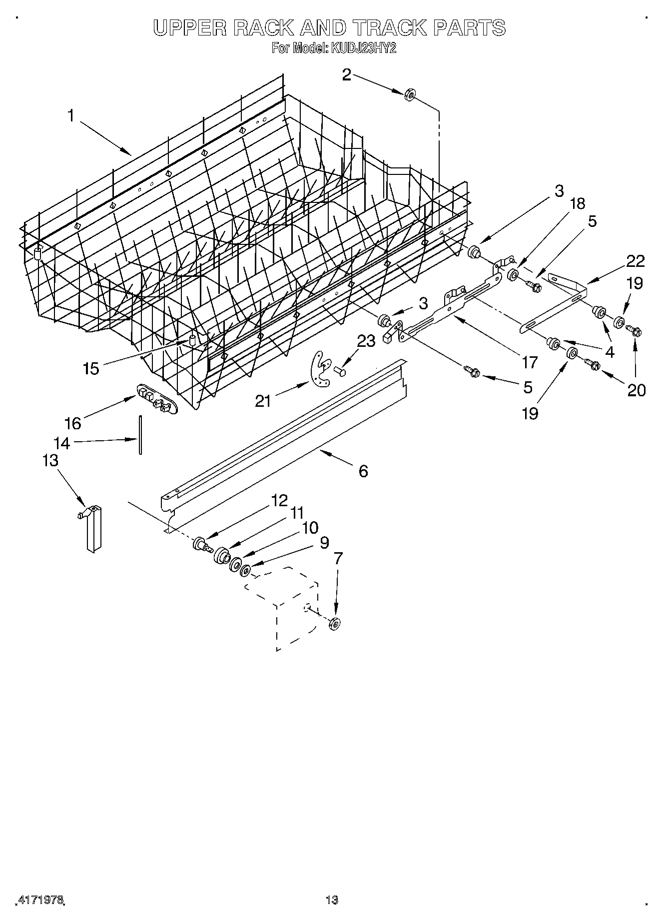 10 - UPPER RACK AND TRACK