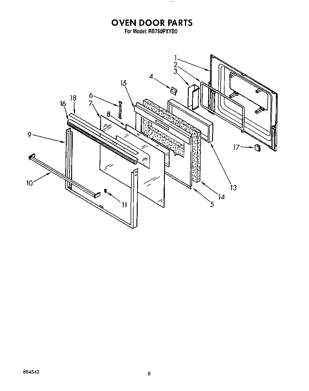 06 - OVEN DOOR