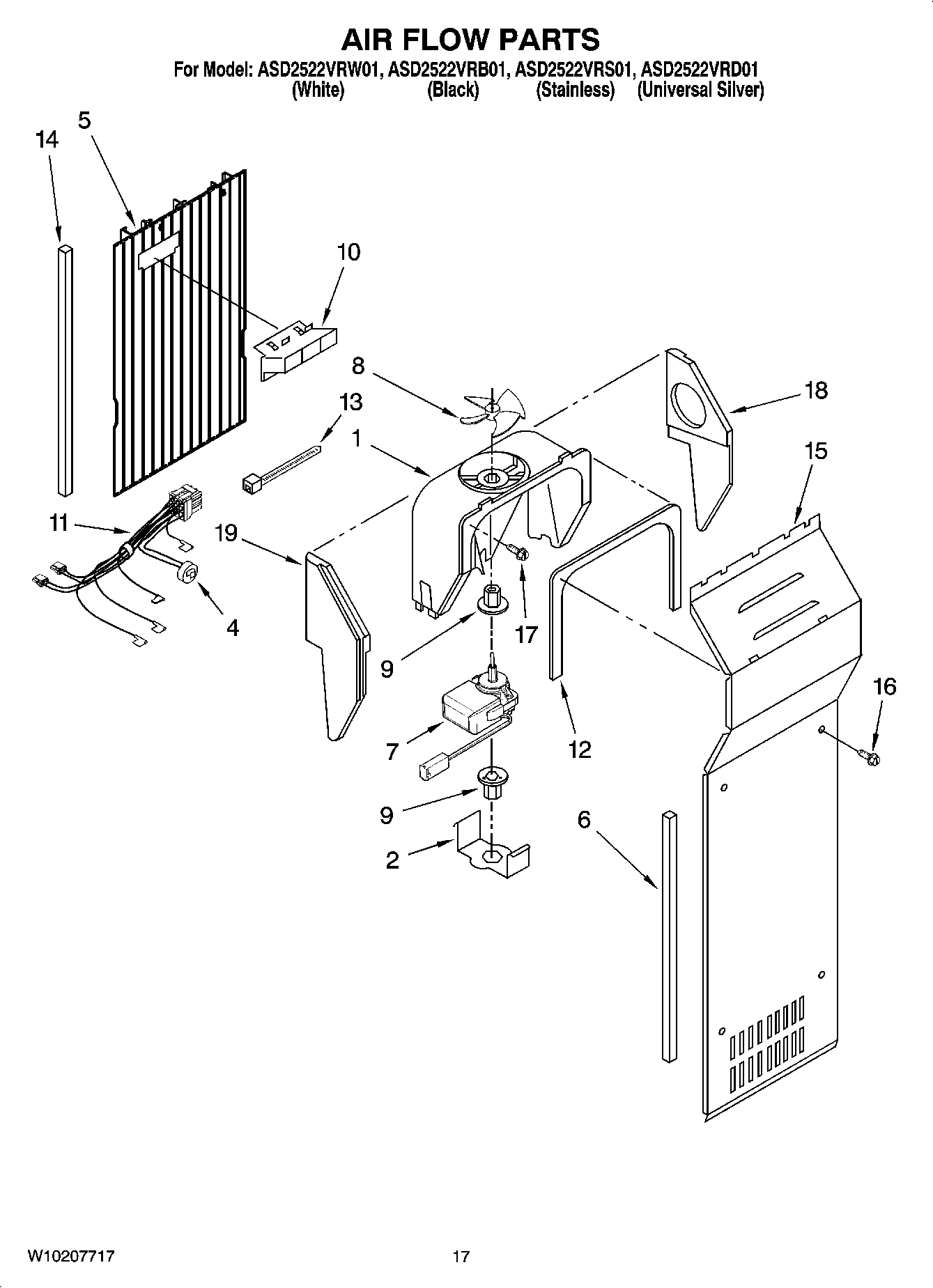 10 - AIR FLOW PARTS