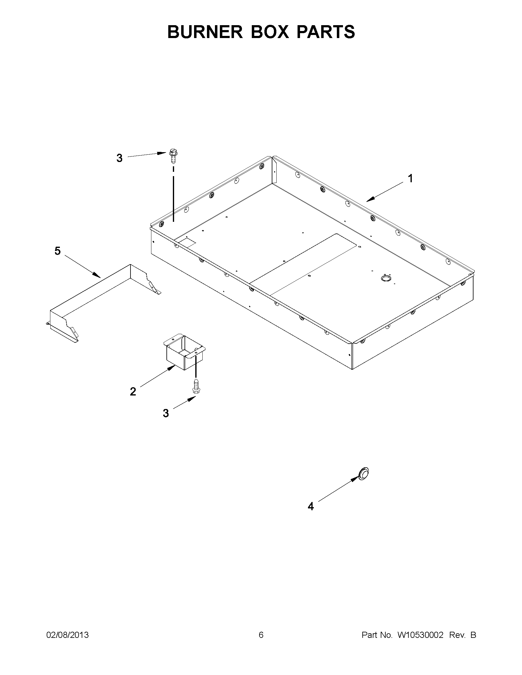 03 - BURNER BOX PARTS
