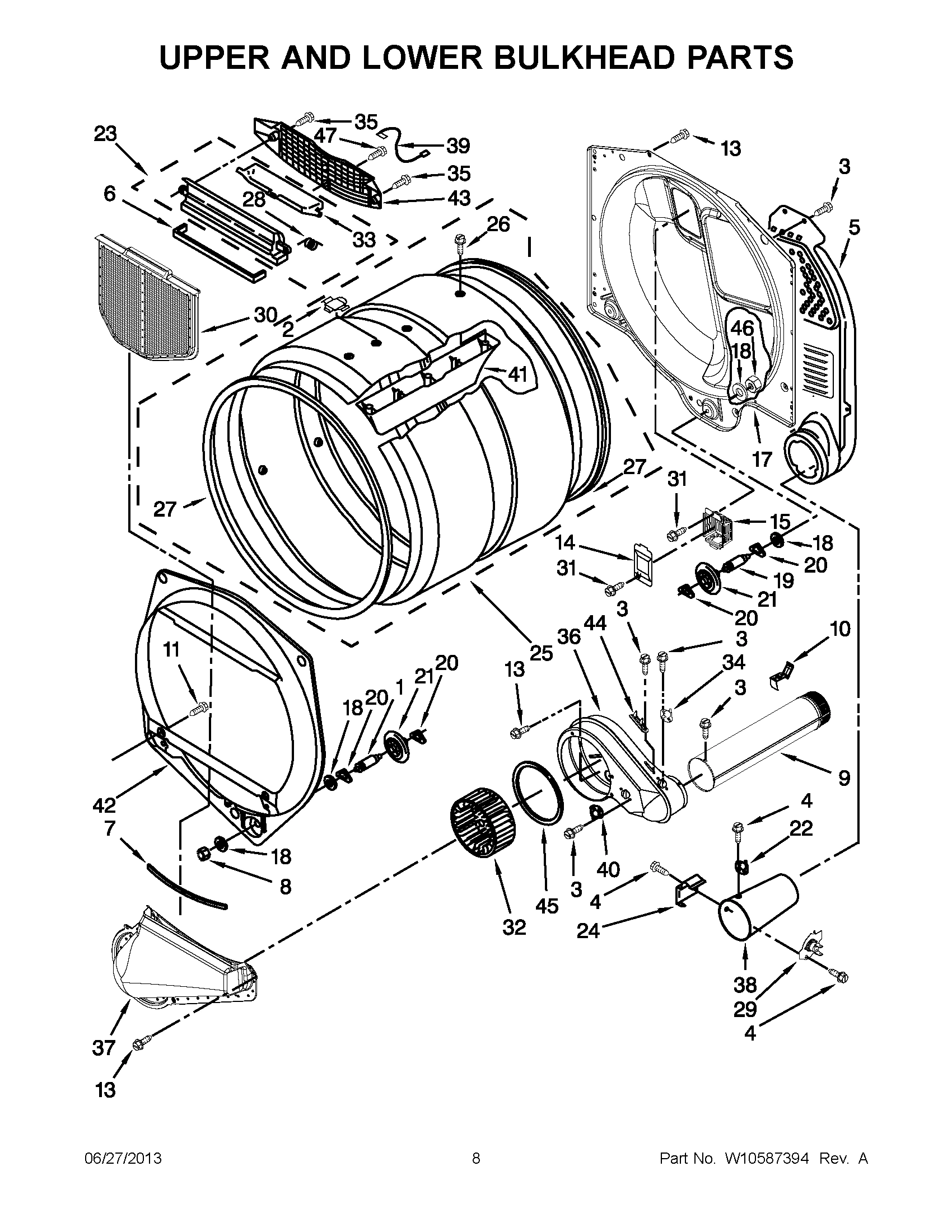 04 - UPPER AND LOWER BULKHEAD PARTS