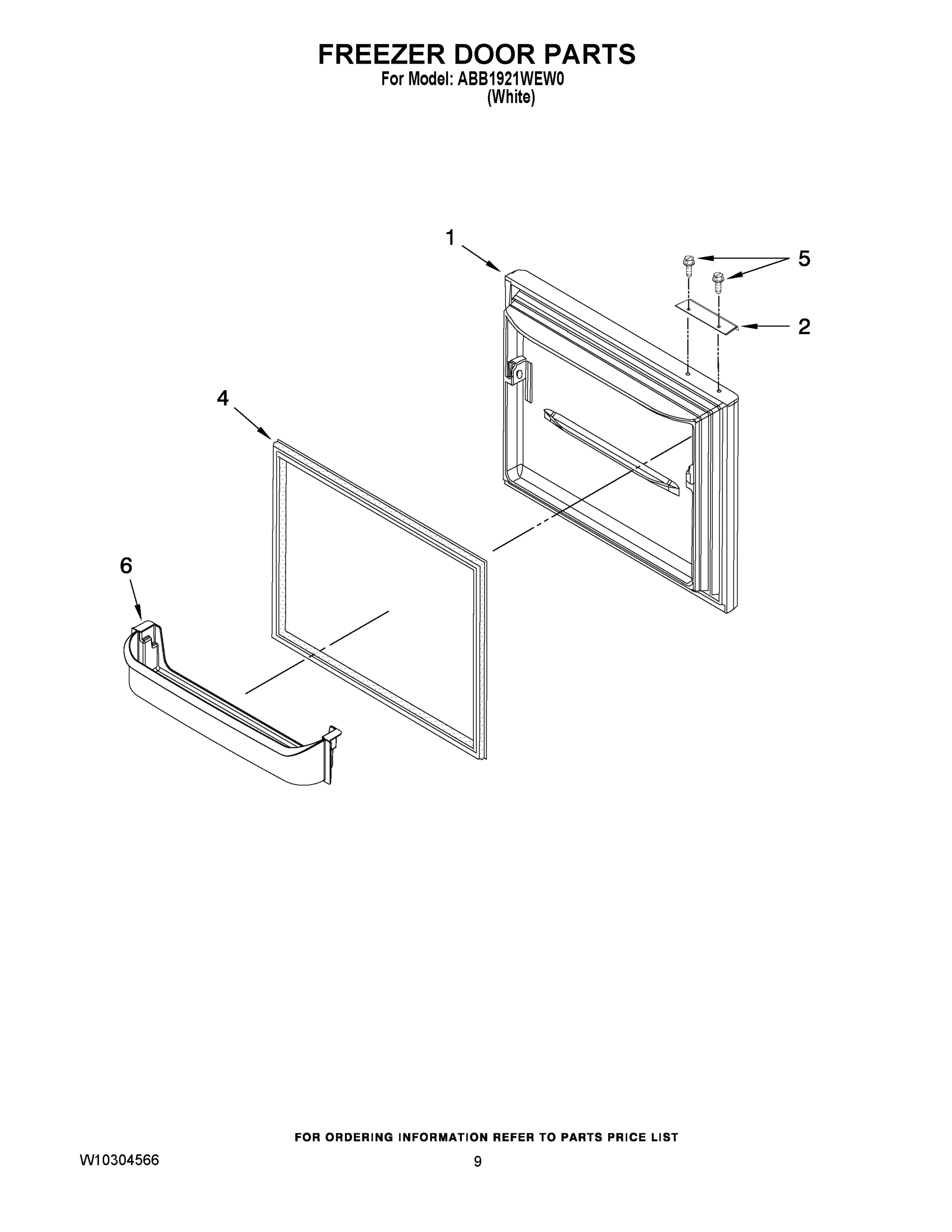 05 - FREEZER DOOR PARTS