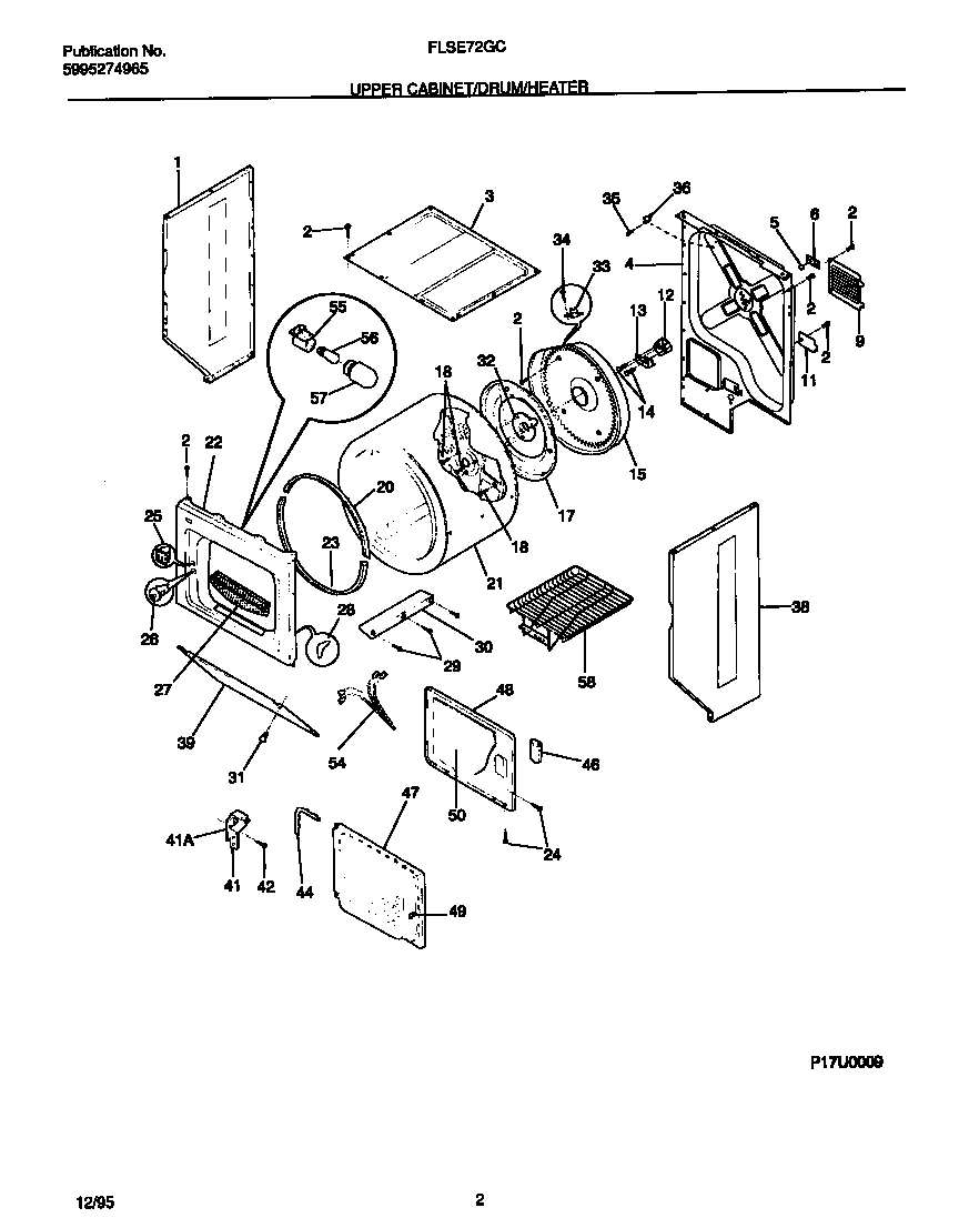 02 - UPPER CABINET/DRUM/HEATER