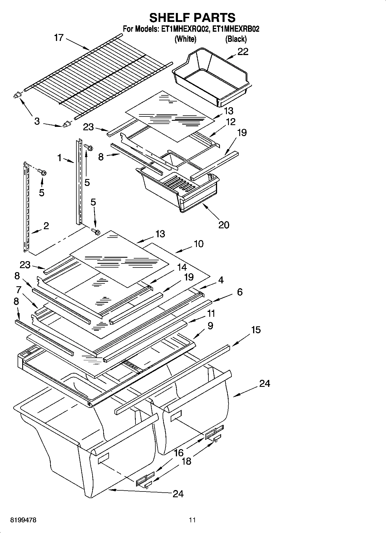 06 - SHELF PARTS, OPTIONAL PARTS