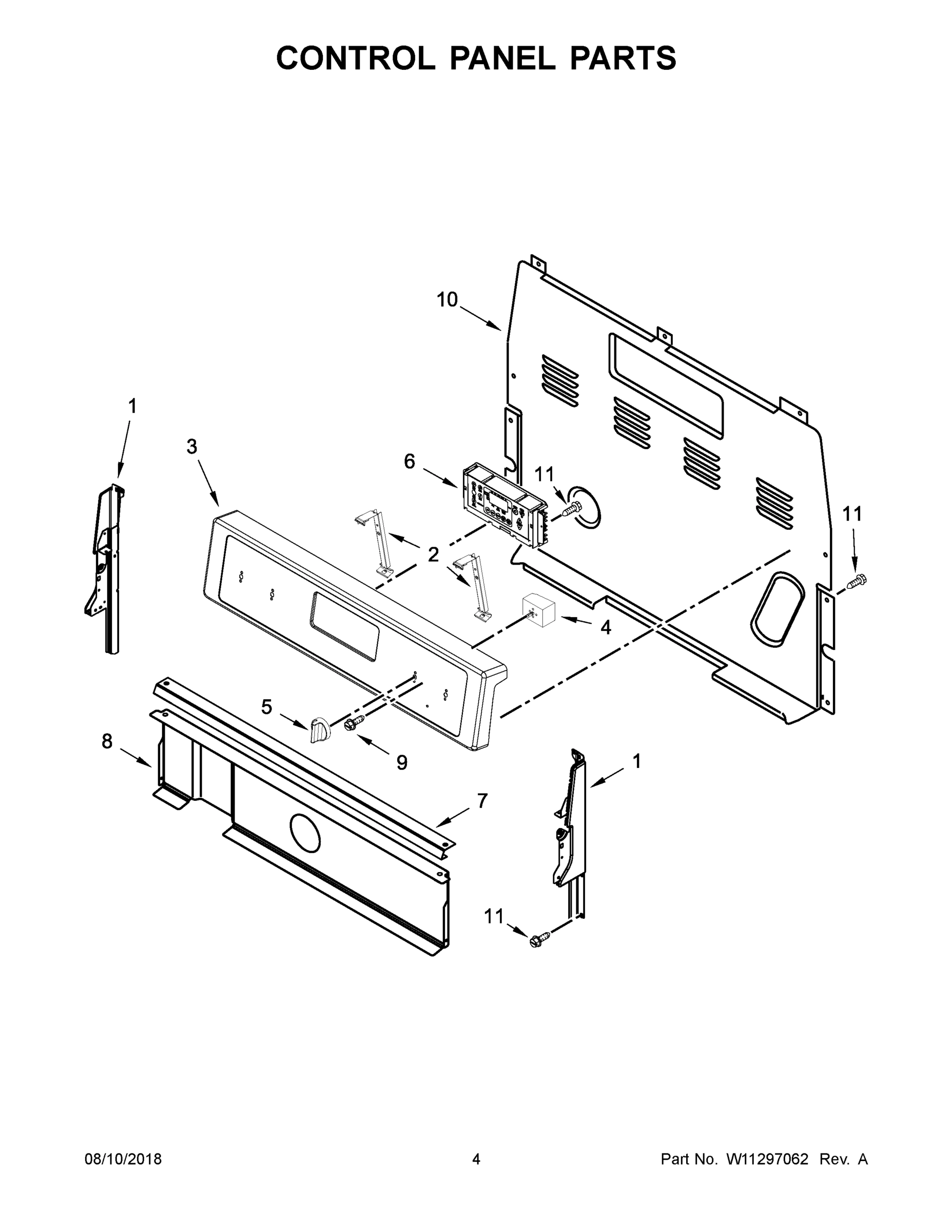 03 - CONTROL PANEL PARTS