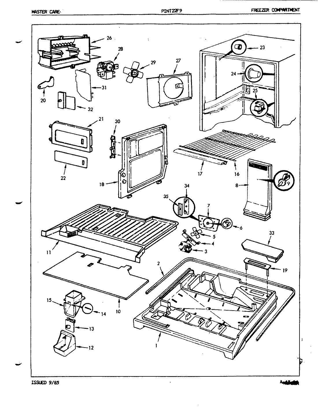 01 - FREEZER COMPARTMENT