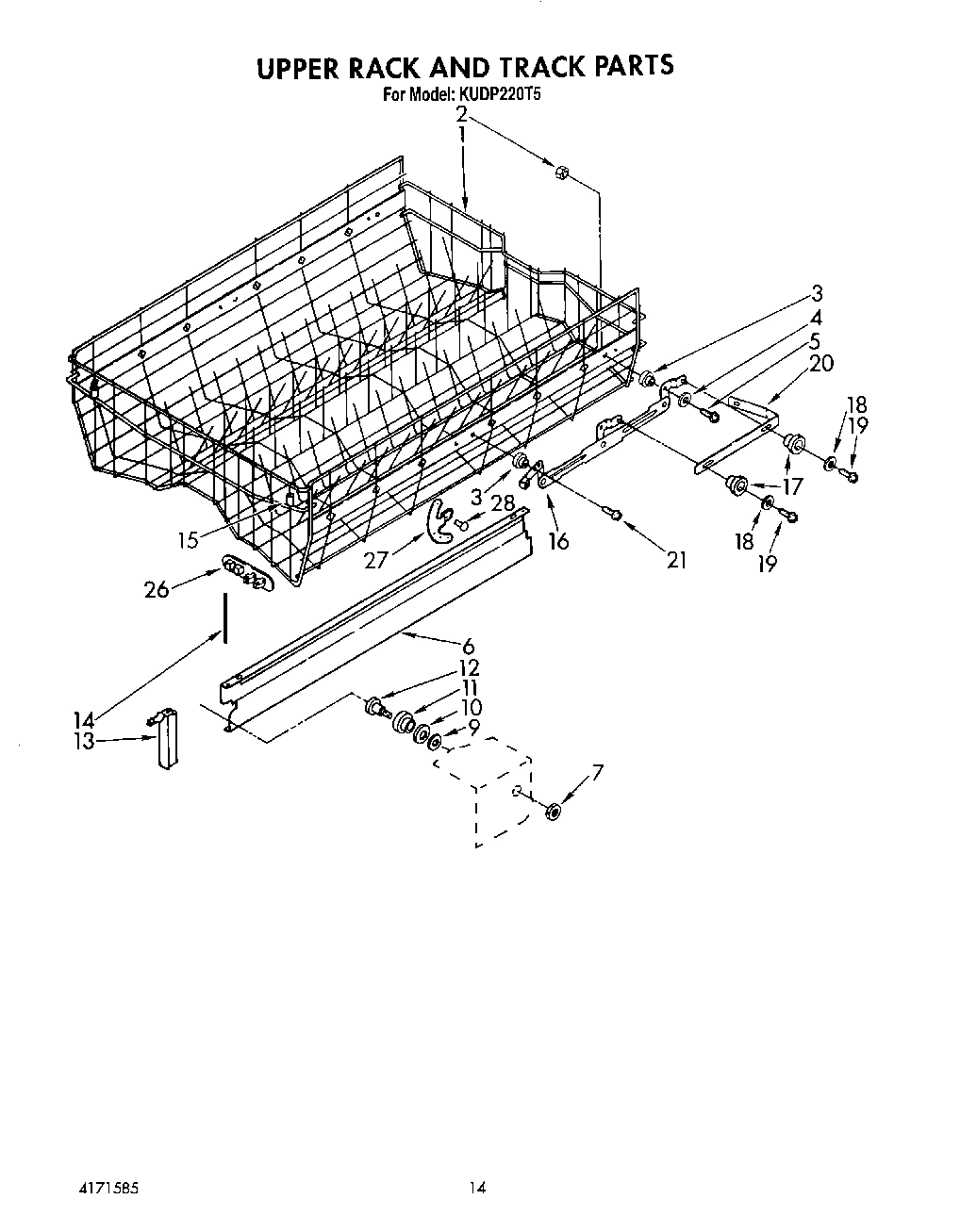 11 - UPPER RACK AND TRACK