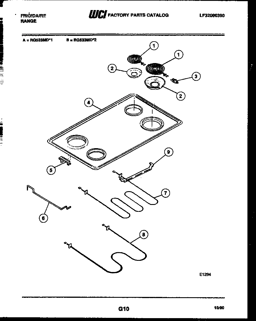 04 - COOKTOP AND BROILER PARTS