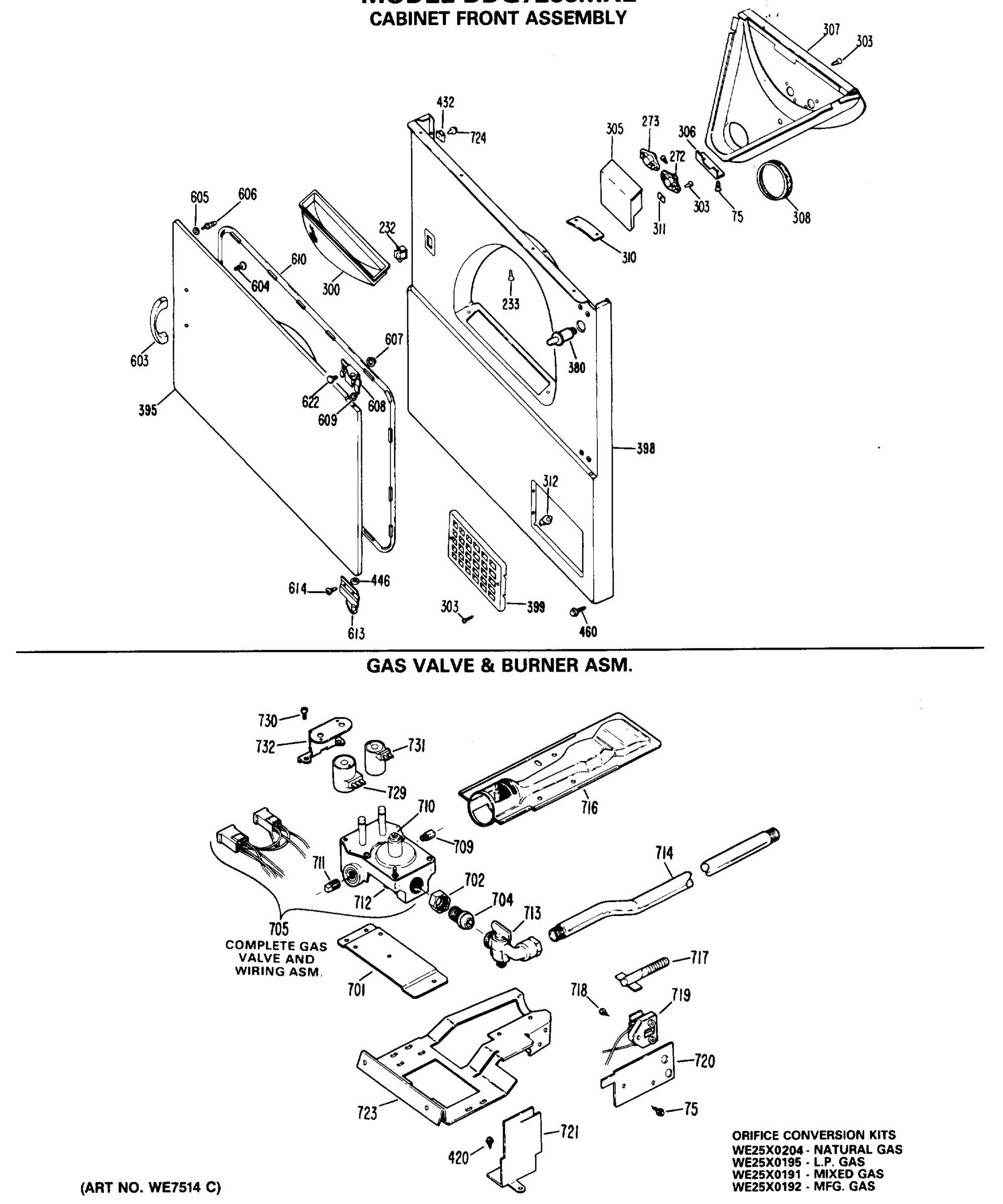 CABINET FRONT ASSEMBLY