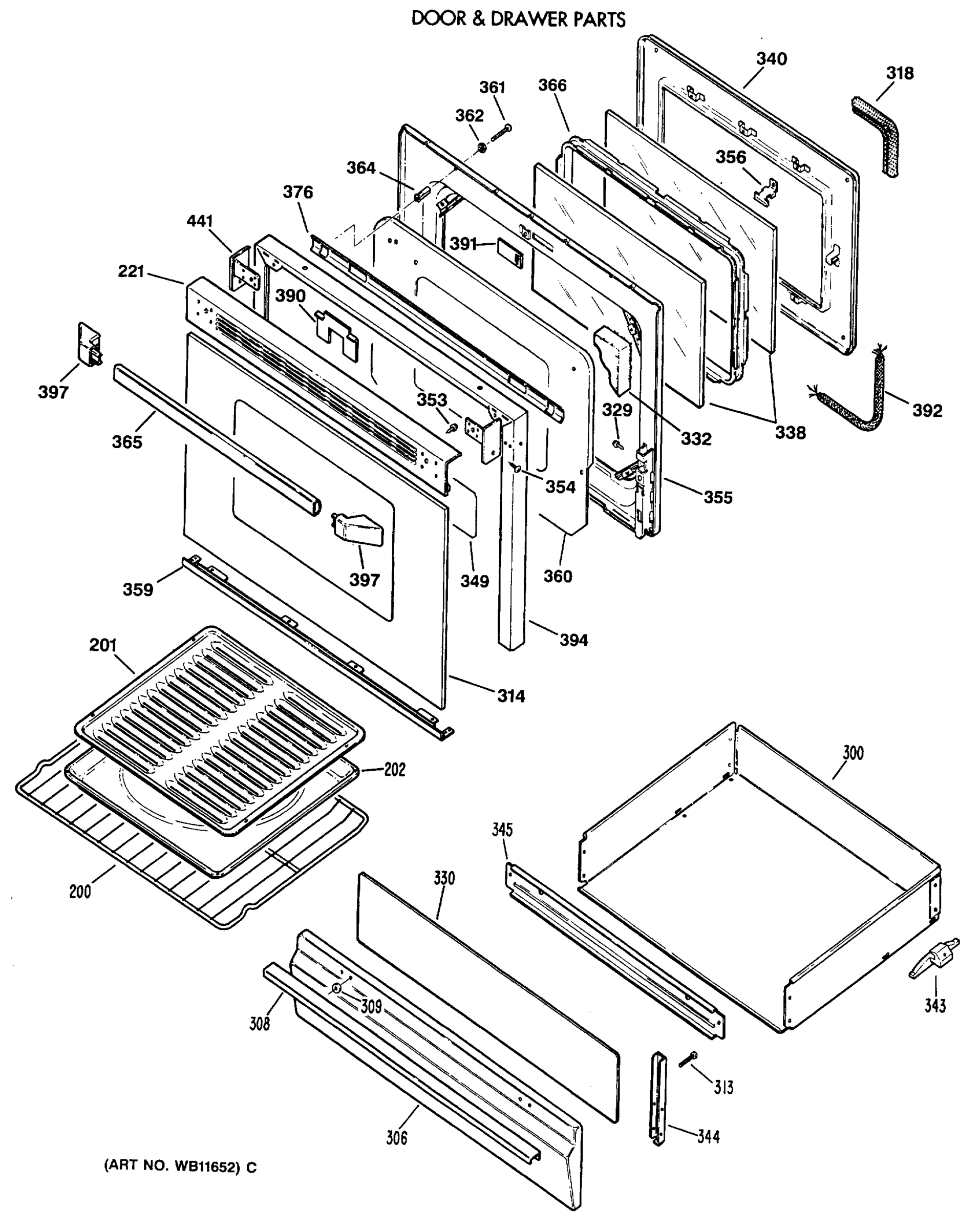 DOOR & DRAWER PARTS