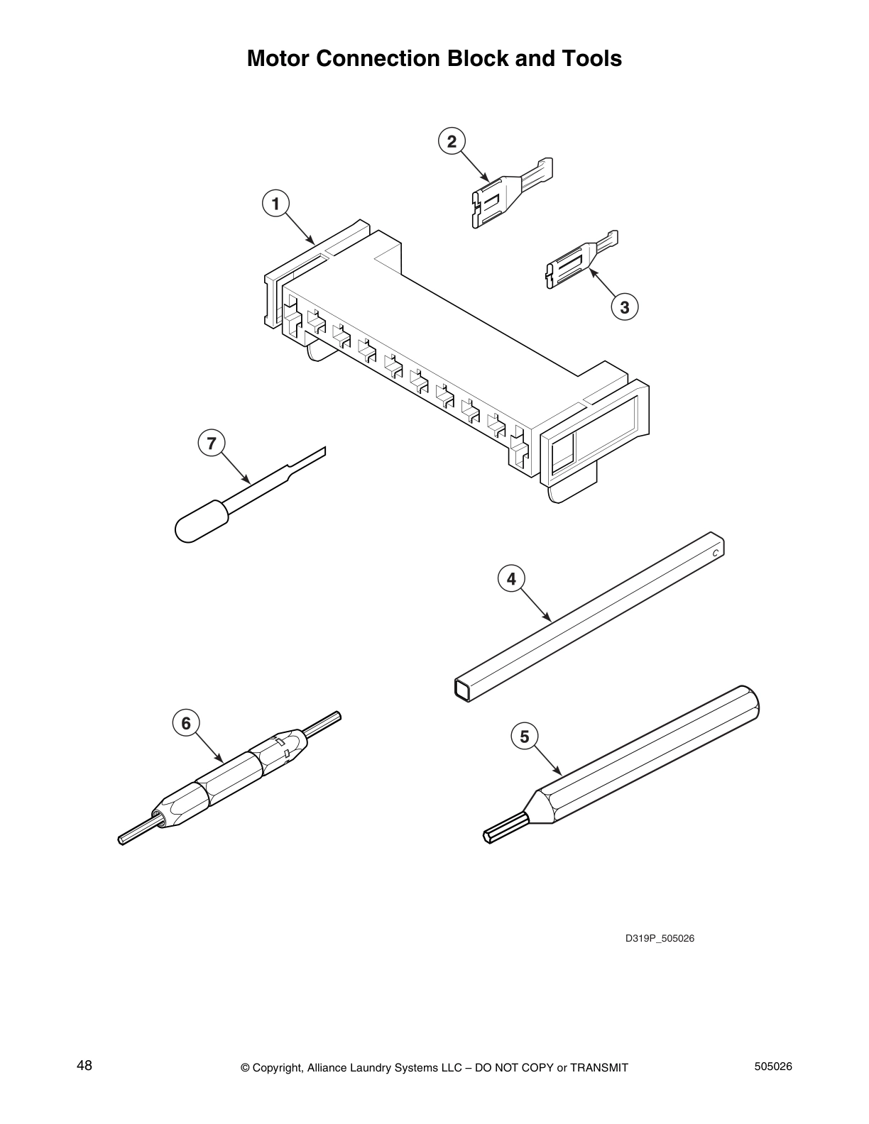 Motor Connection Block and Tools