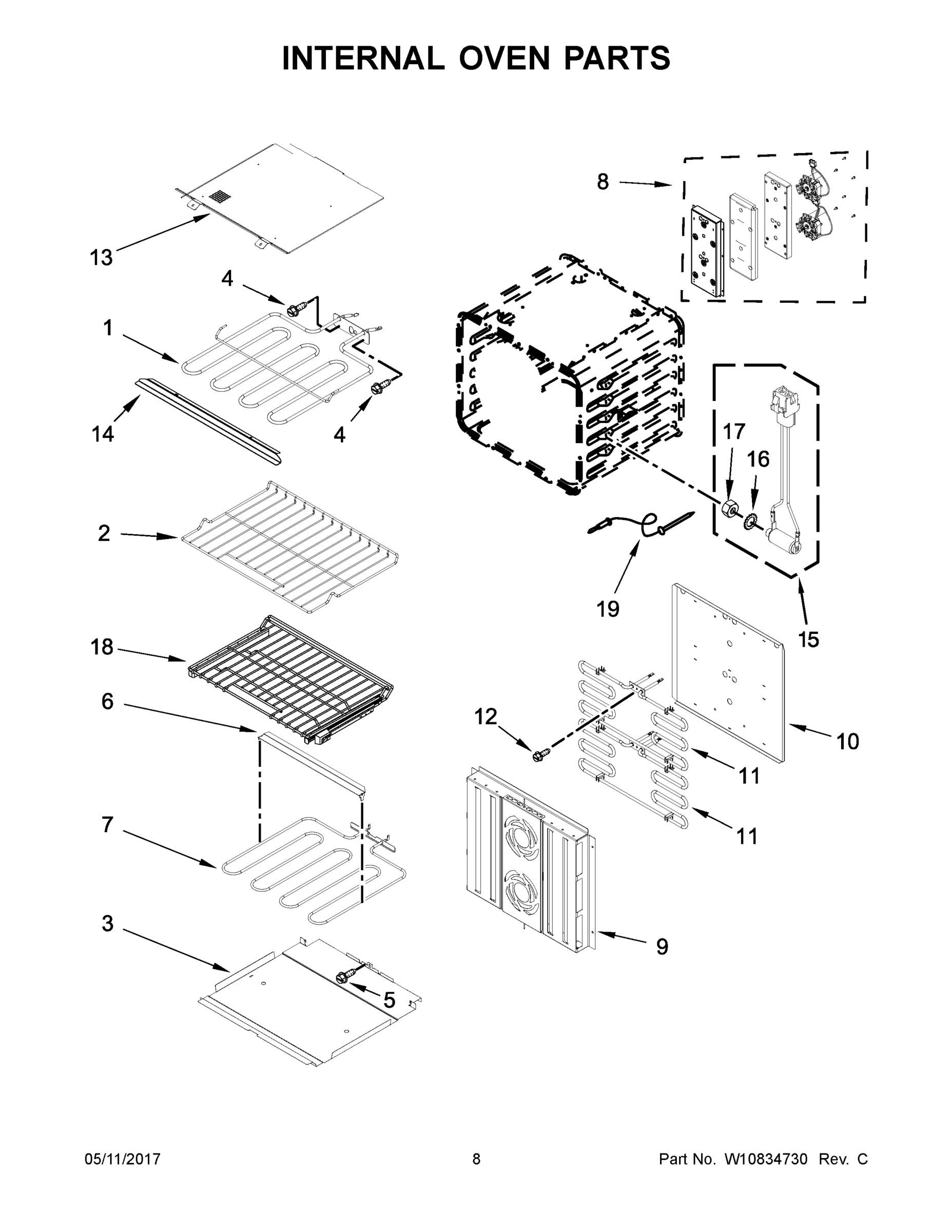 05 - INTERNAL OVEN PARTS