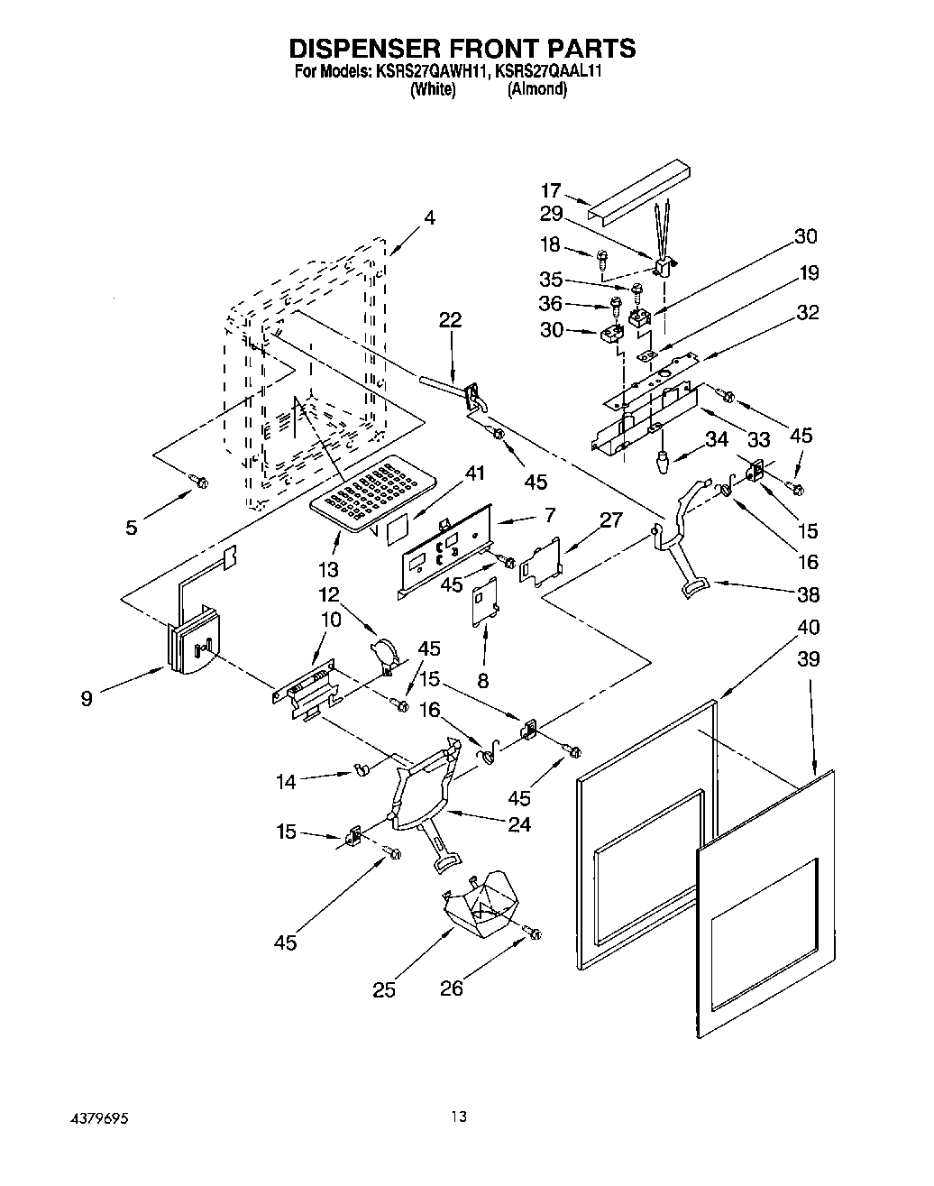 08 - DISPENSER FRONT