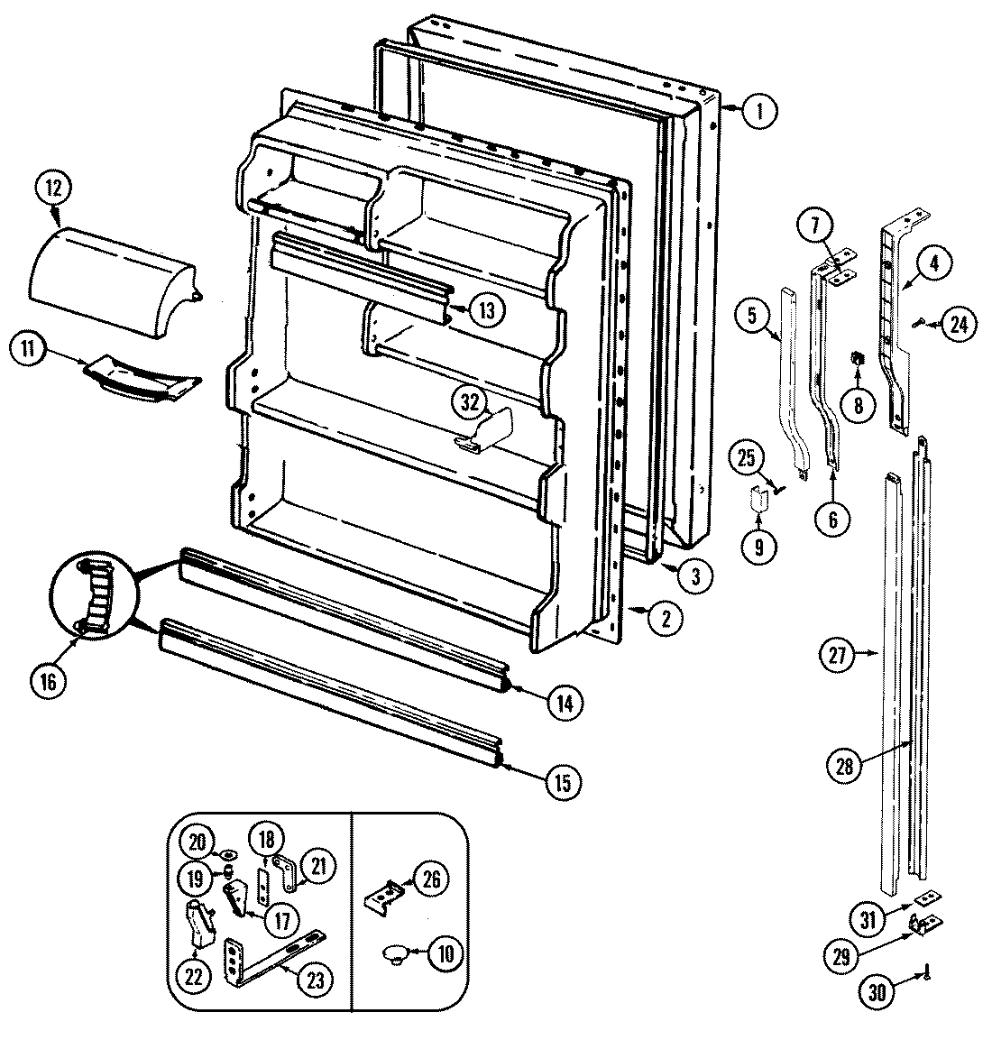 05 - FRESH FOOD DOOR