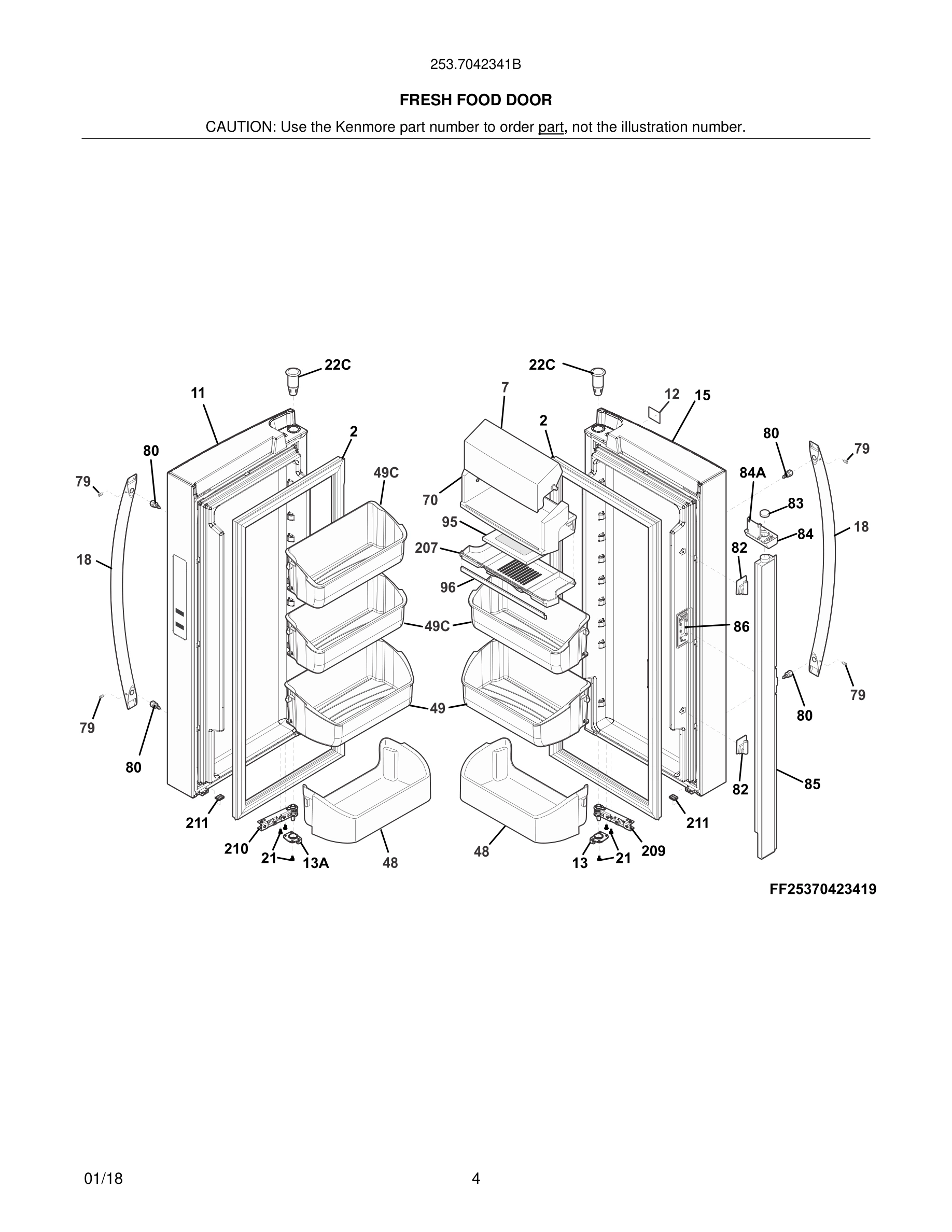 05 - FRESH FOOD DOOR