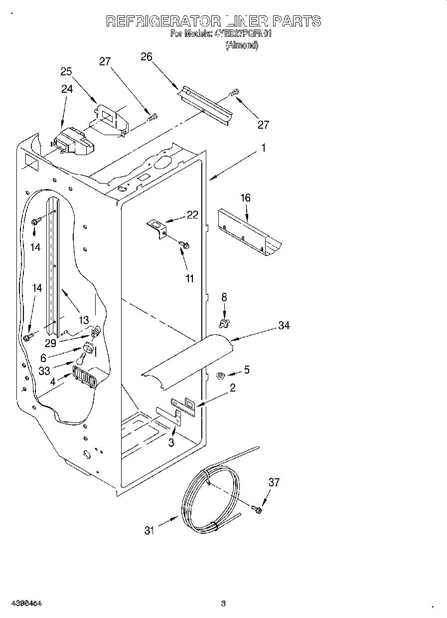 02 - REFRIGERATOR LINER