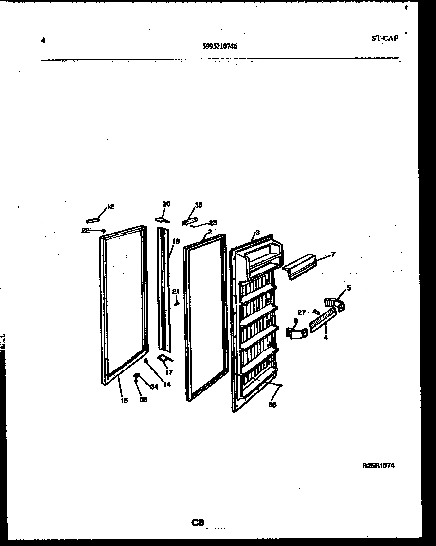 03 - REFRIGERATOR DOOR PARTS