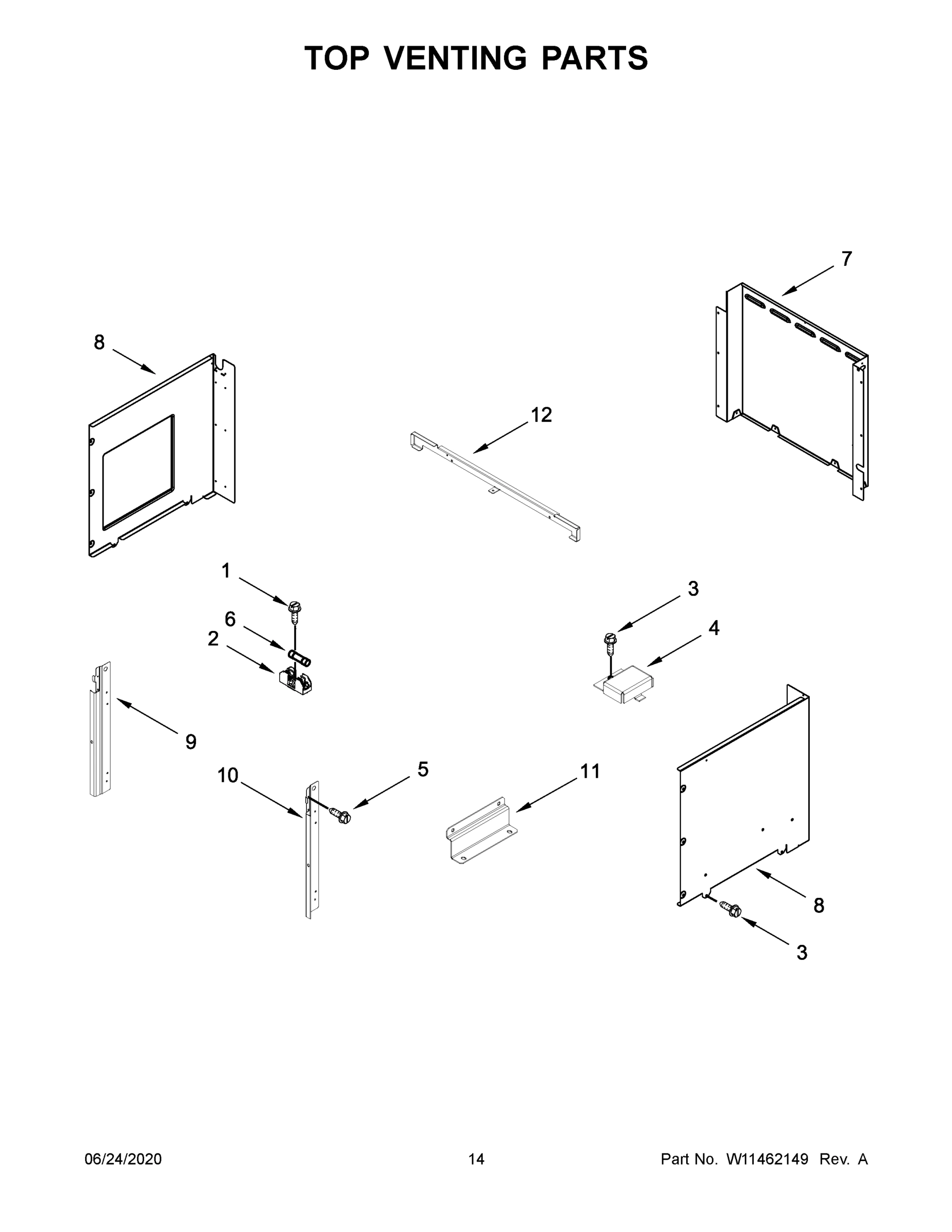 08 - TOP VENTING PARTS