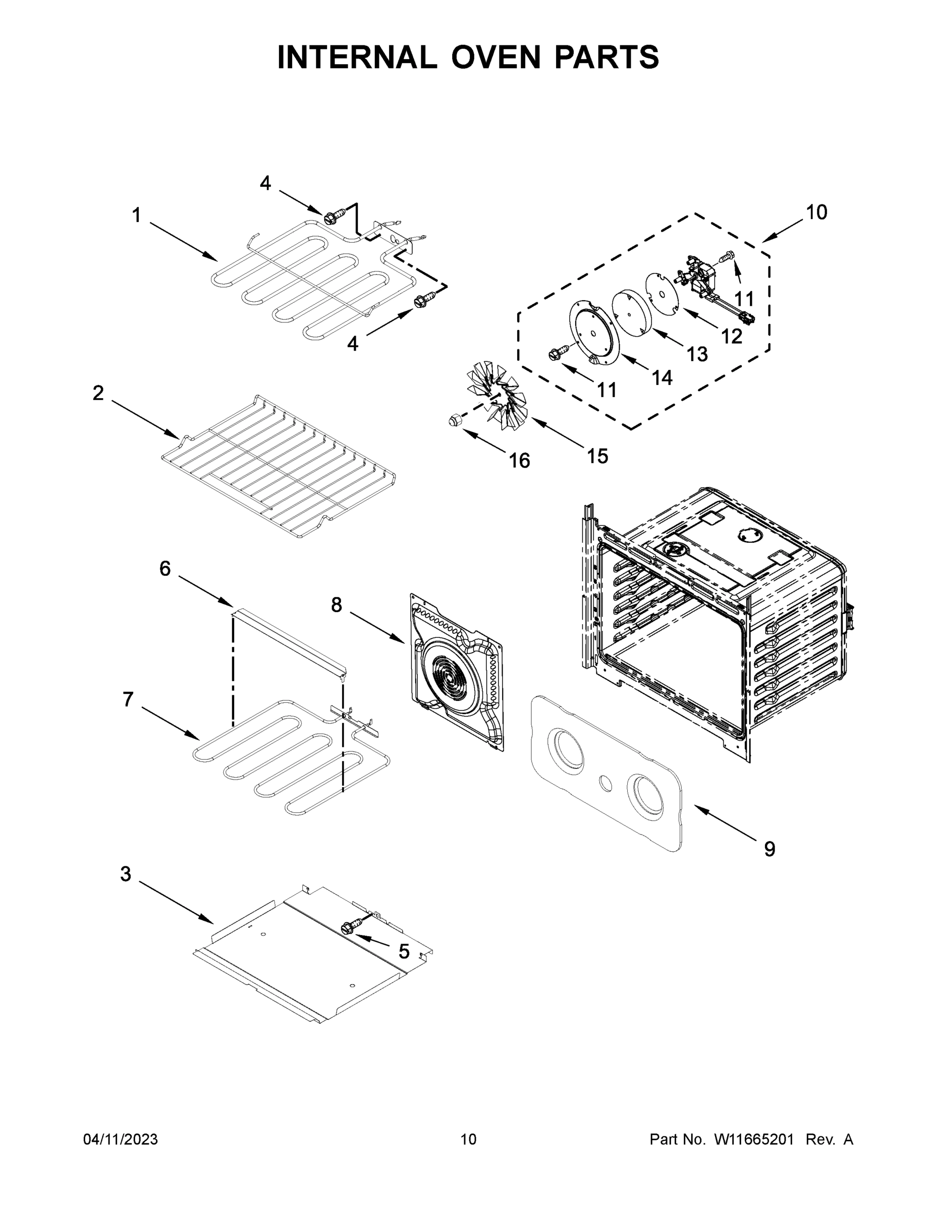 06 - INTERNAL OVEN PARTS