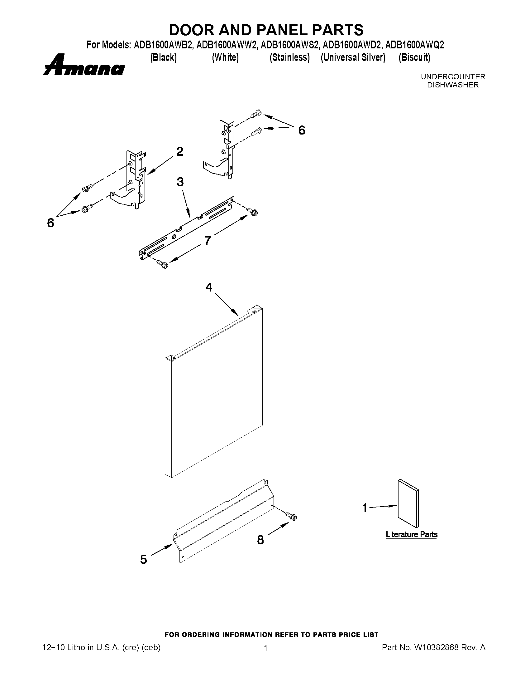 01 - DOOR AND PANEL PARTS