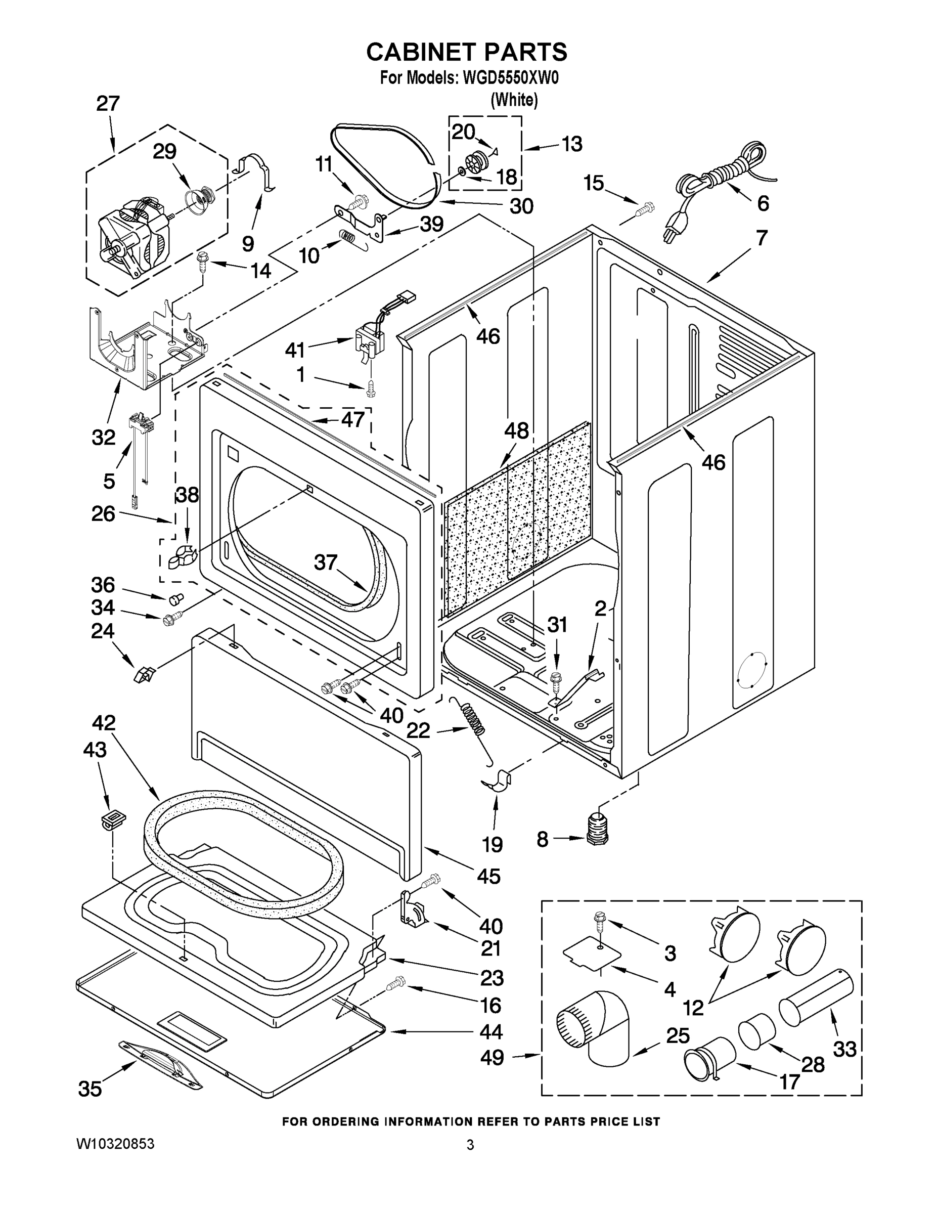 02 - CABINET PARTS