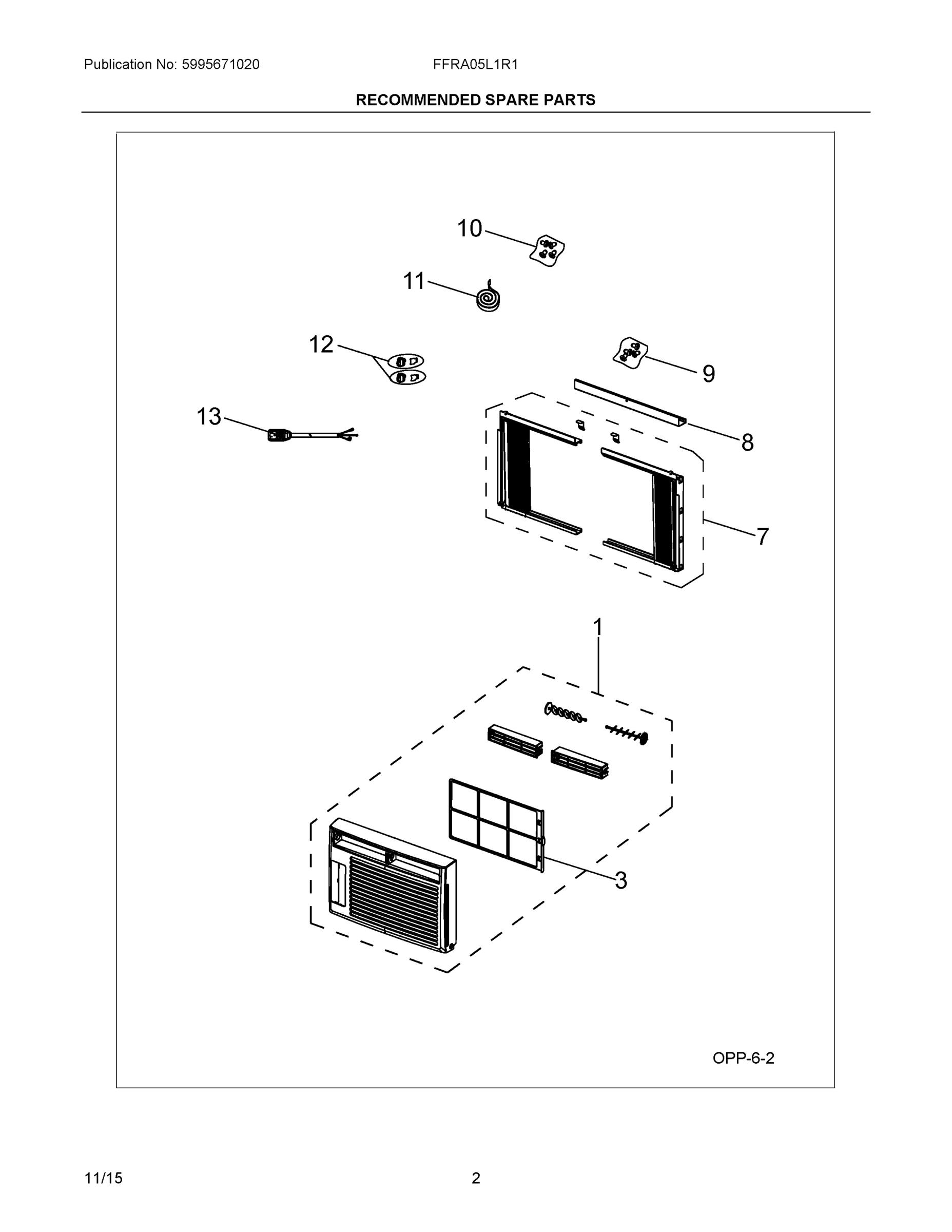 02 - RECOMMENDED SPARE PARTS