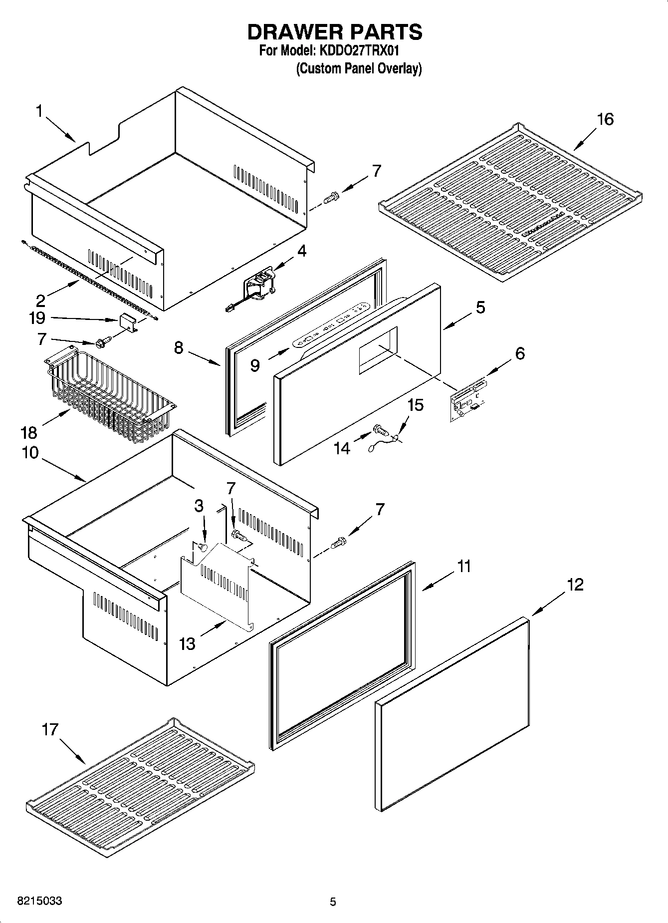 03 - DRAWER PARTS