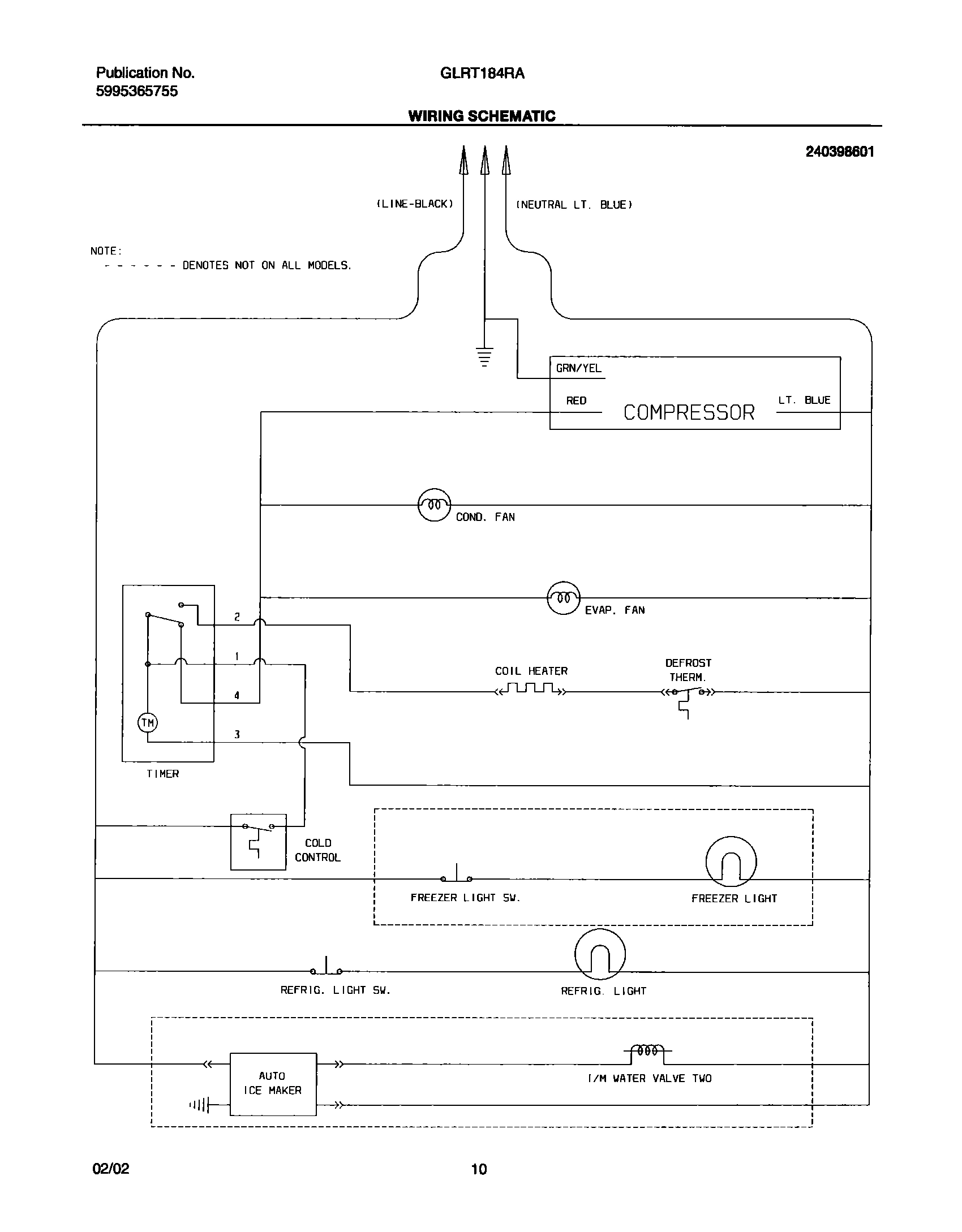 10 - WIRING SCHEMATIC