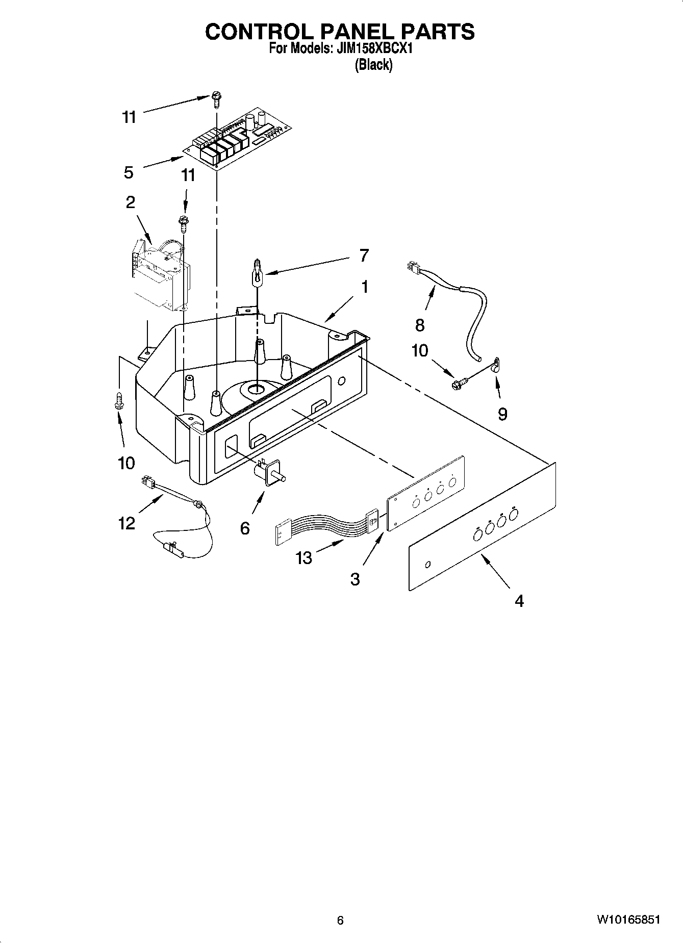 04 - CONTROL PANEL PARTS