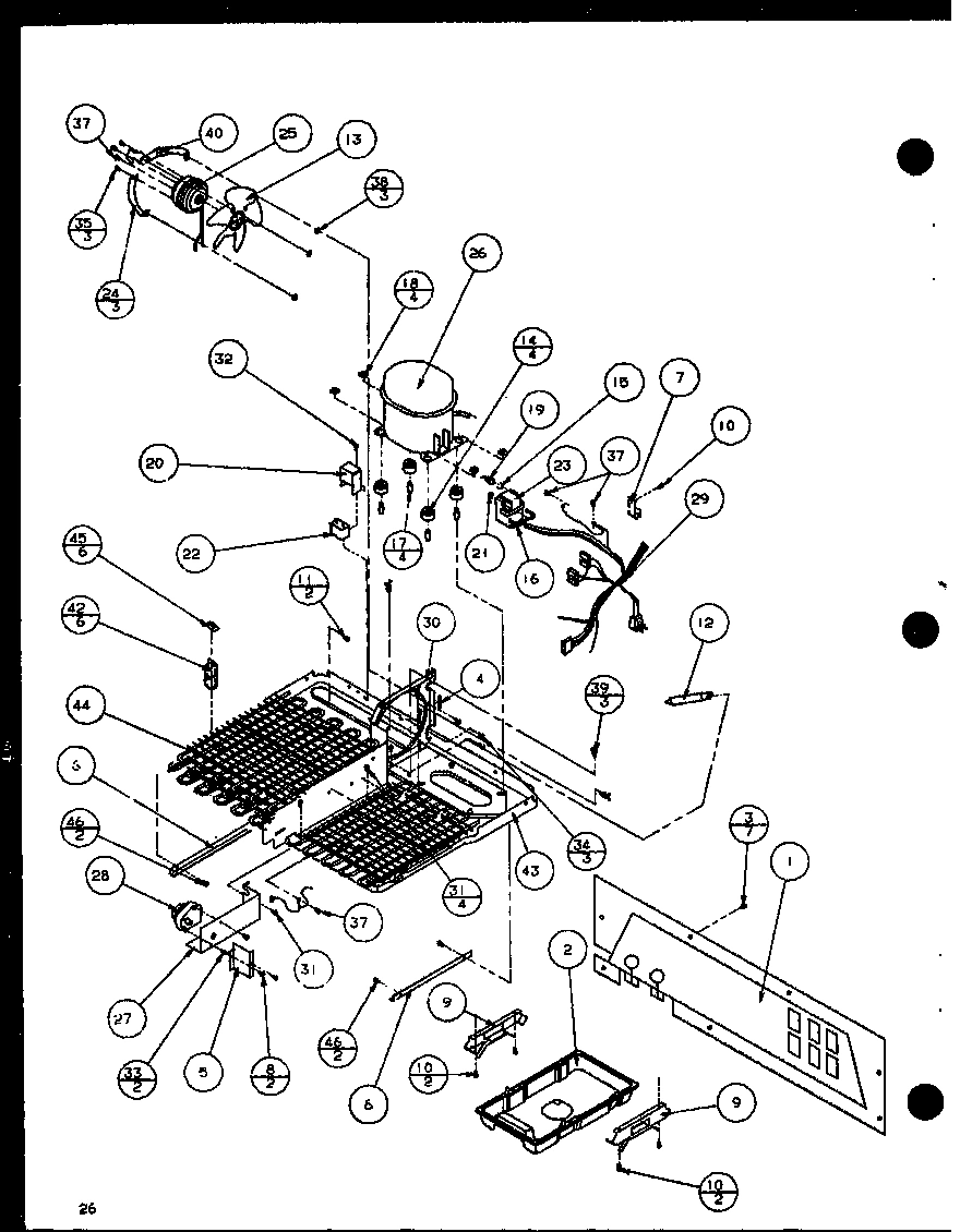 11 - MACHINE COMPARTMENT PANASONIC COMPRESSOR
