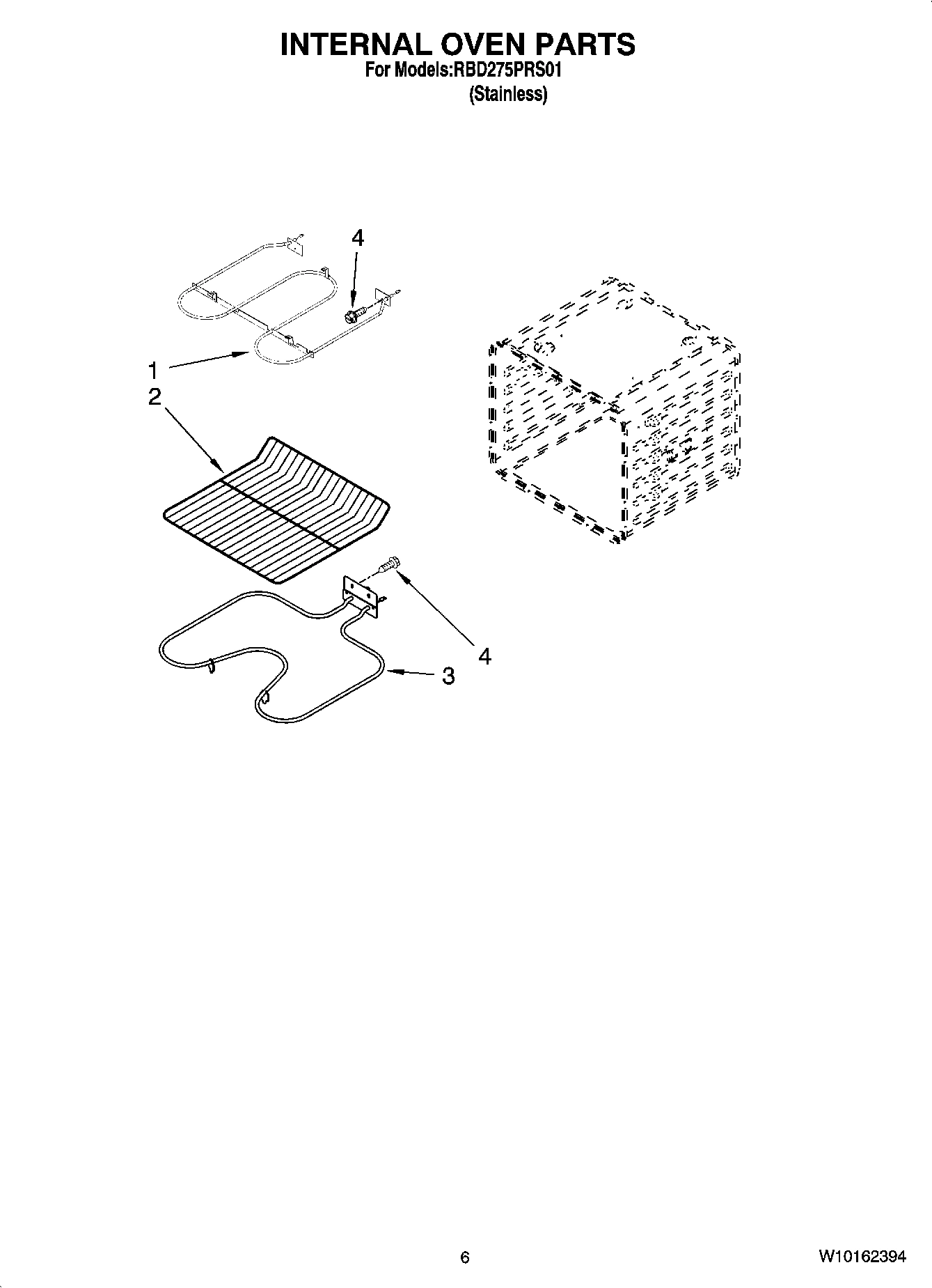 04 - INTERNAL OVEN PARTS