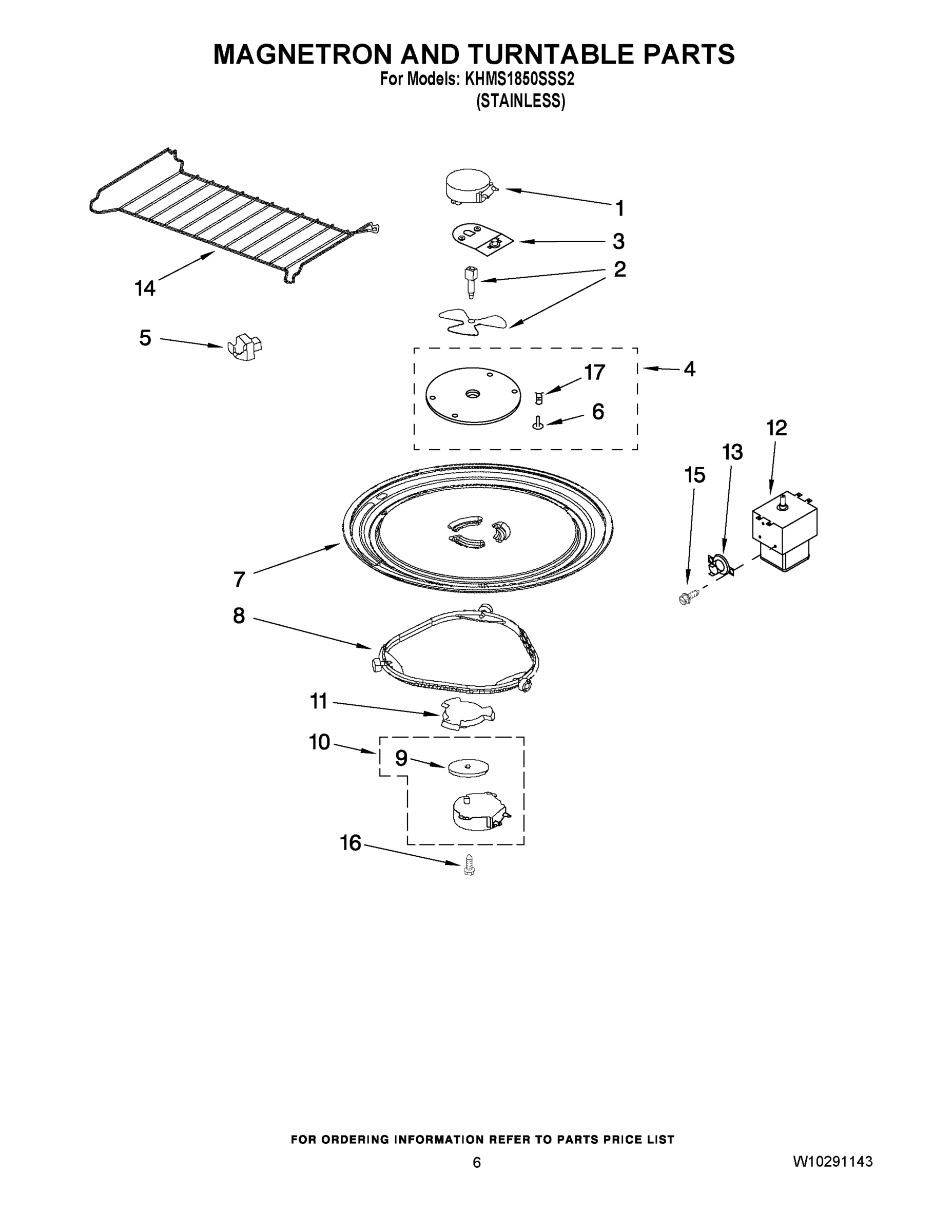 05 - MAGNETRON AND TURNTABLE PARTS