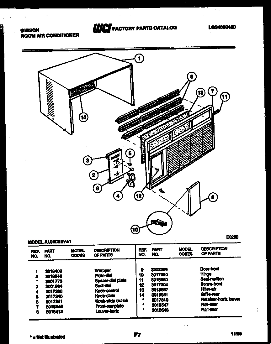 02 - CABINET PARTS