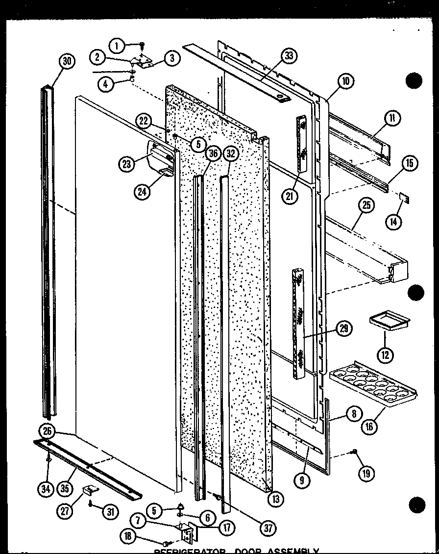 11 - REF DOOR ASSY