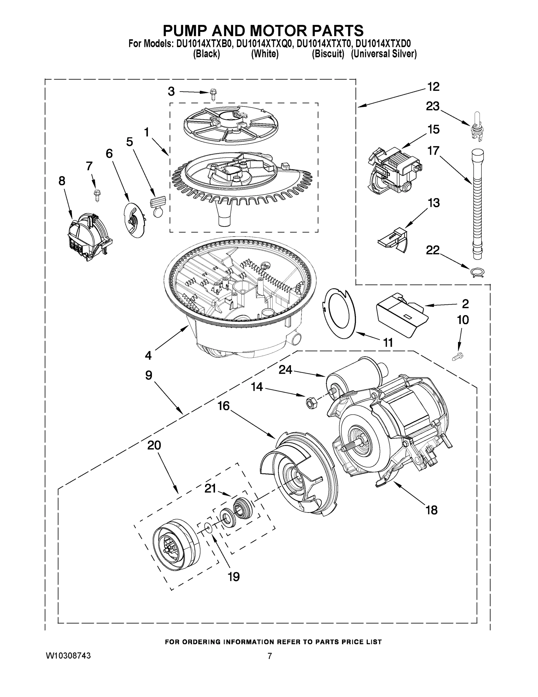 06 - PUMP AND MOTOR PARTS