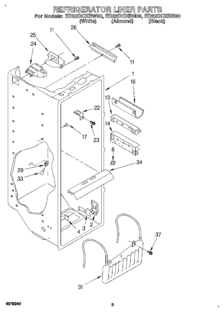 02 - REFRIGERATOR LINER