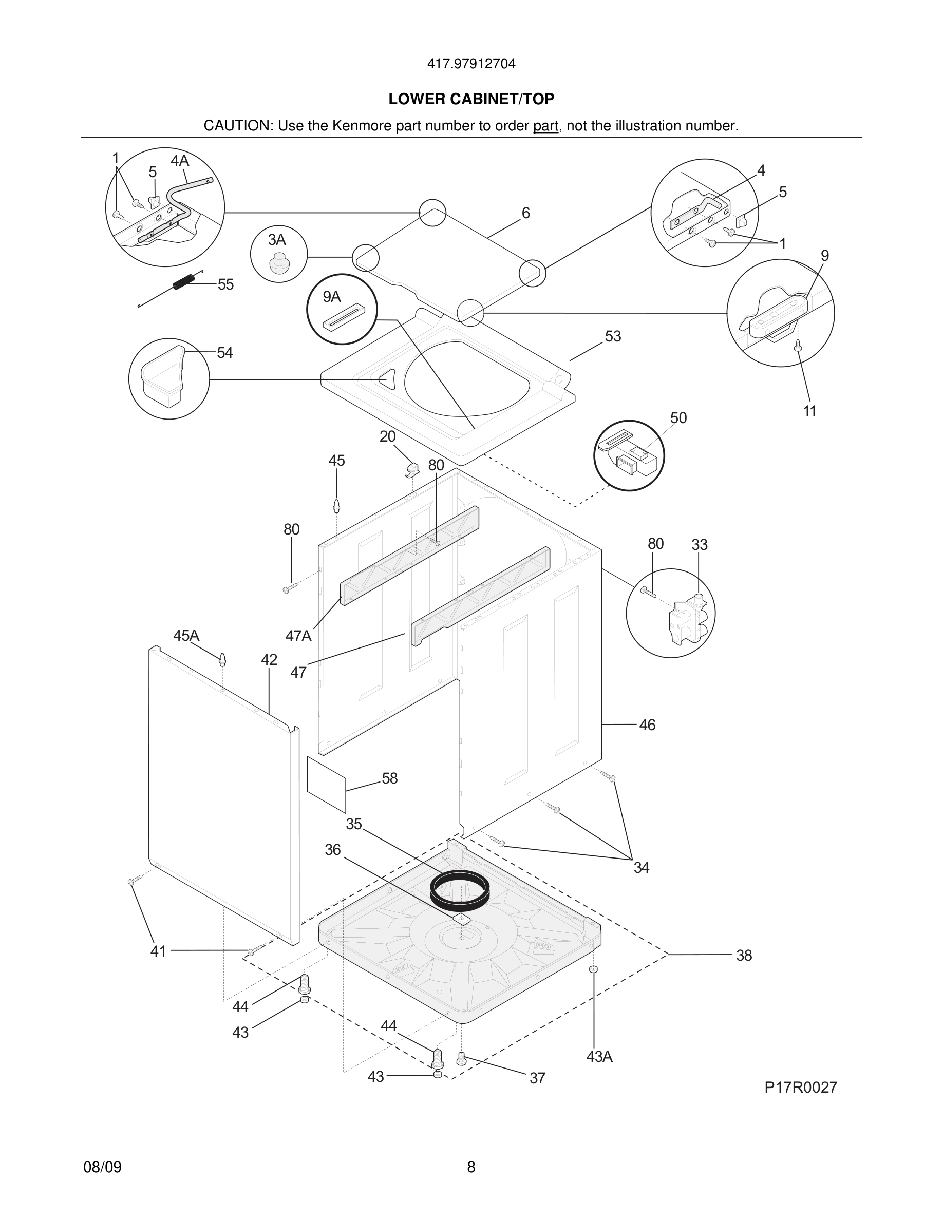 09 - LOWER CABINET/TOP