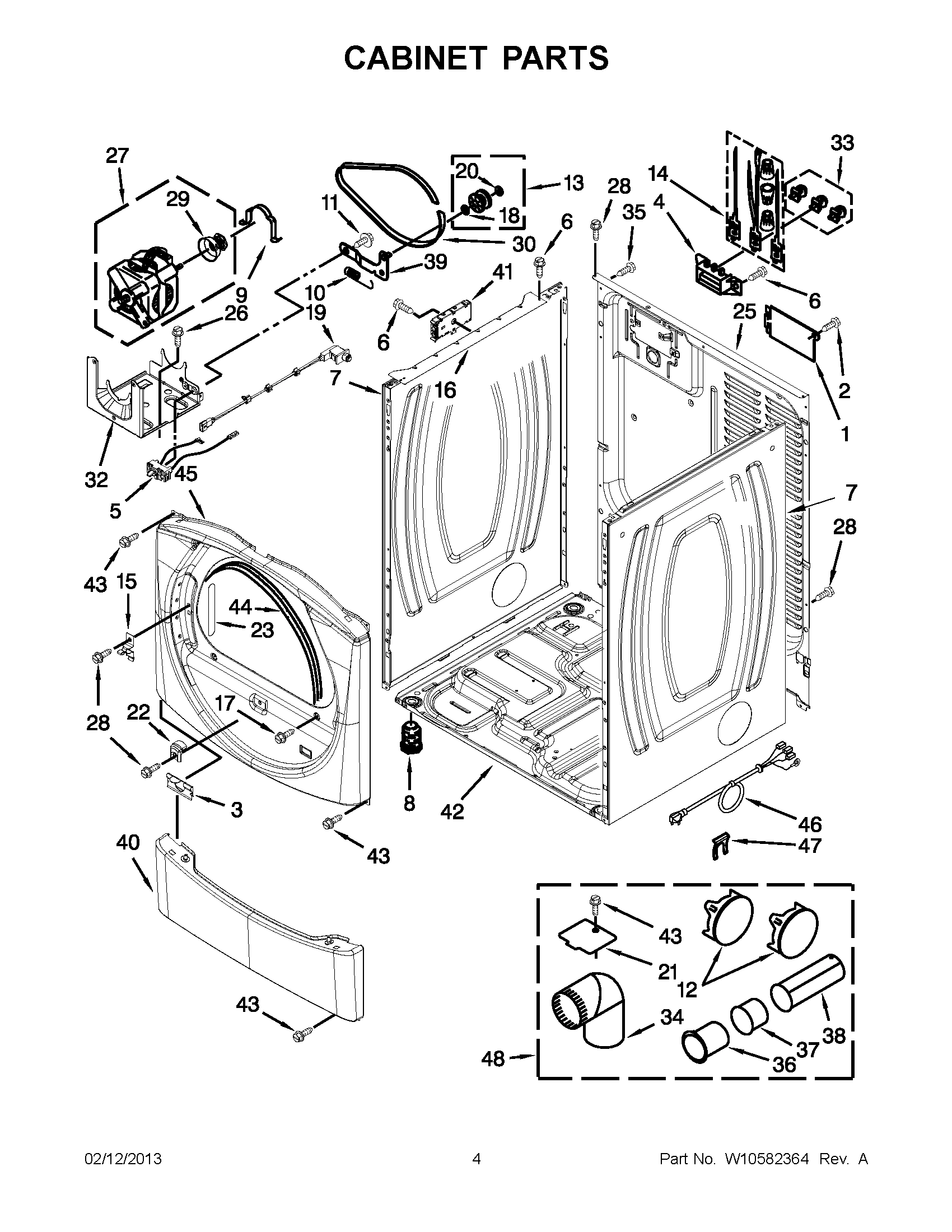 02 - CABINET PARTS