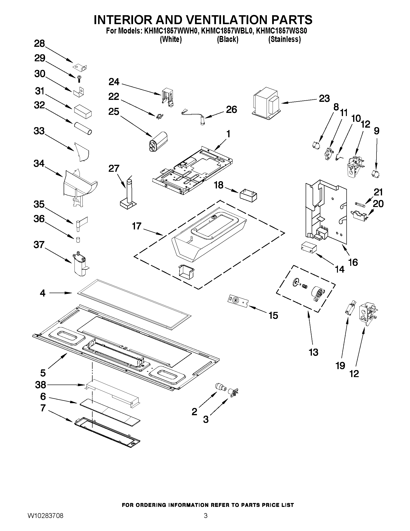 03 - INTERIOR AND VENTILATION PARTS