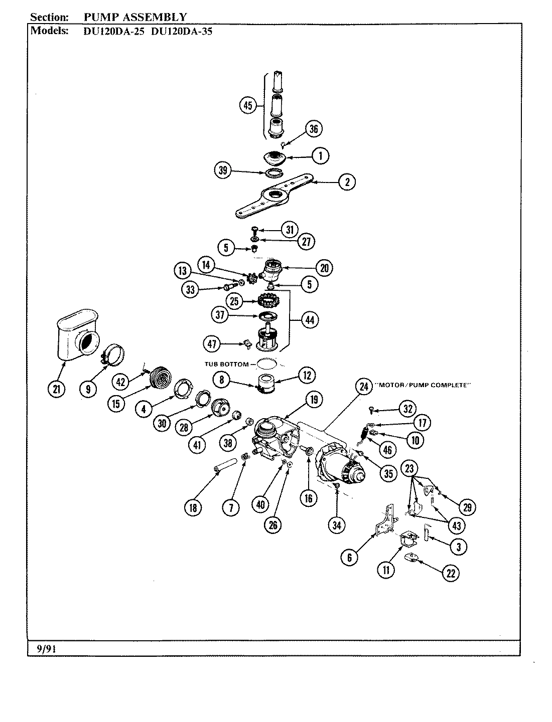 03 - PUMP ASSEMBLY