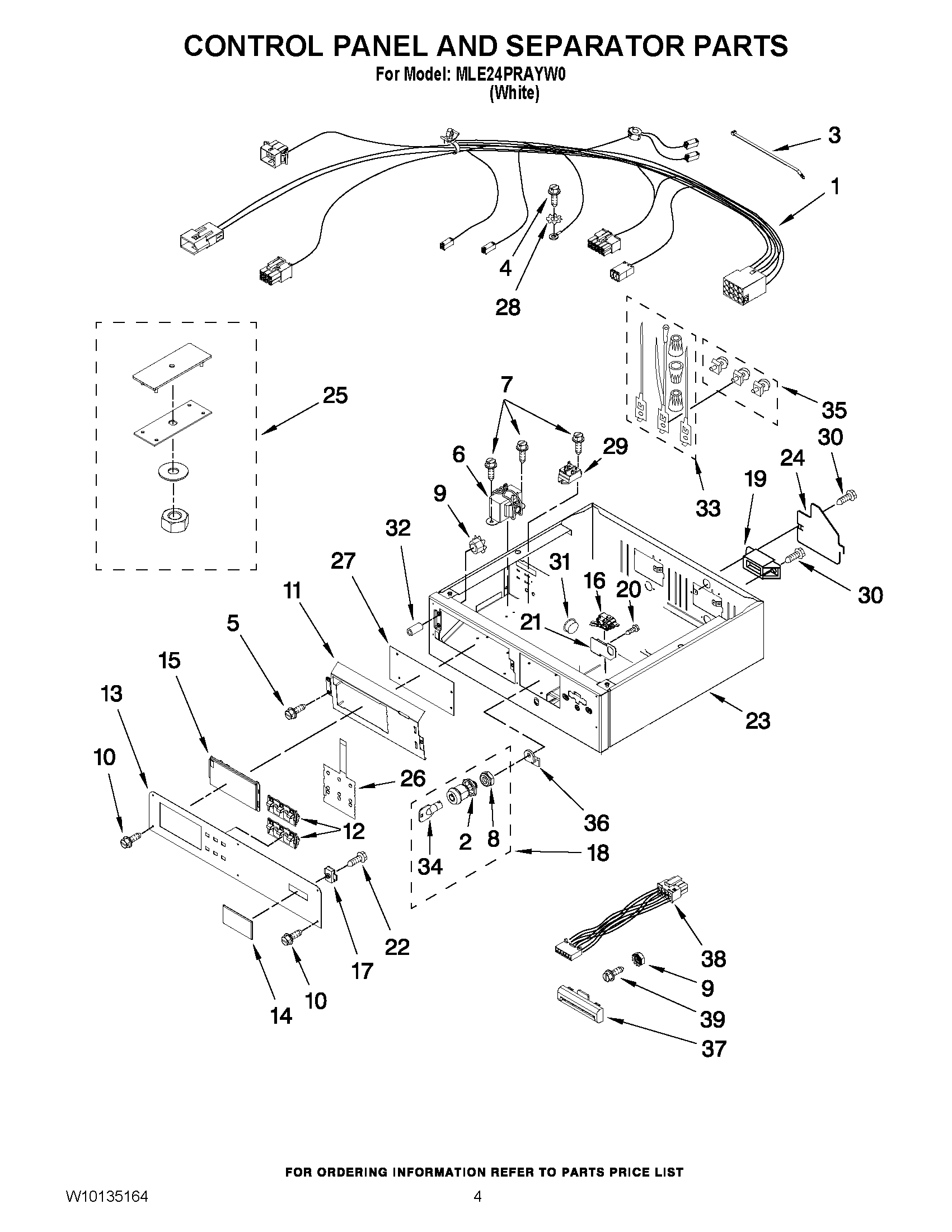 02 - CONTROL PANEL AND SEPARATOR PARTS