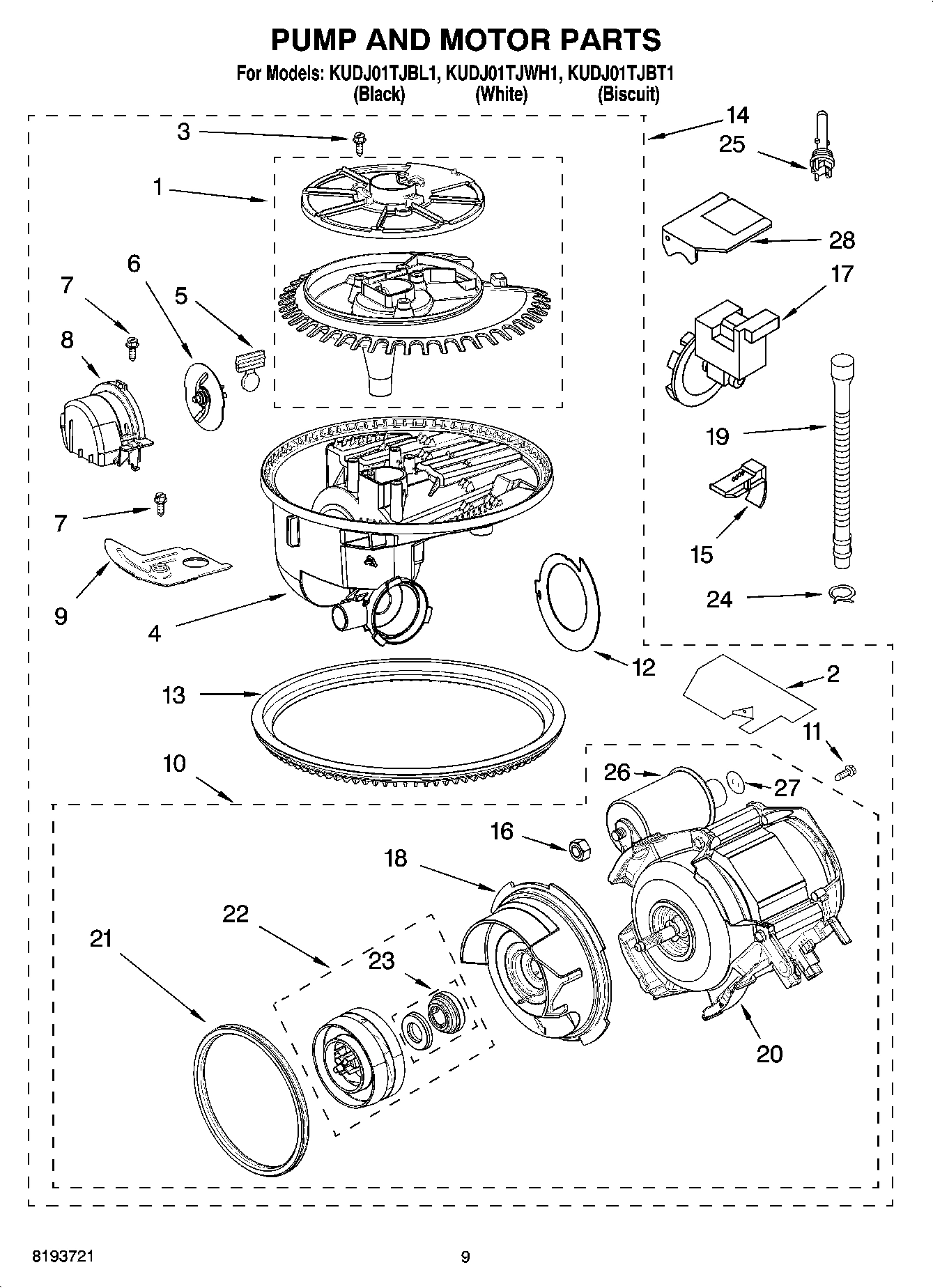 08 - PUMP AND MOTOR PARTS