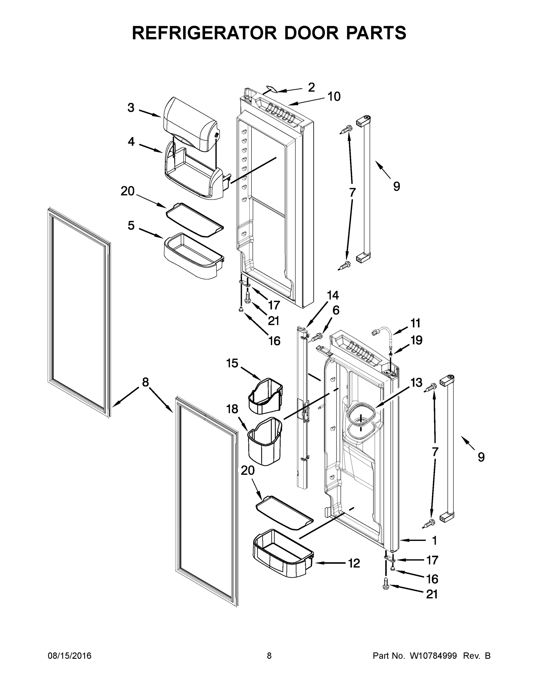 05 - REFRIGERATOR DOOR PARTS