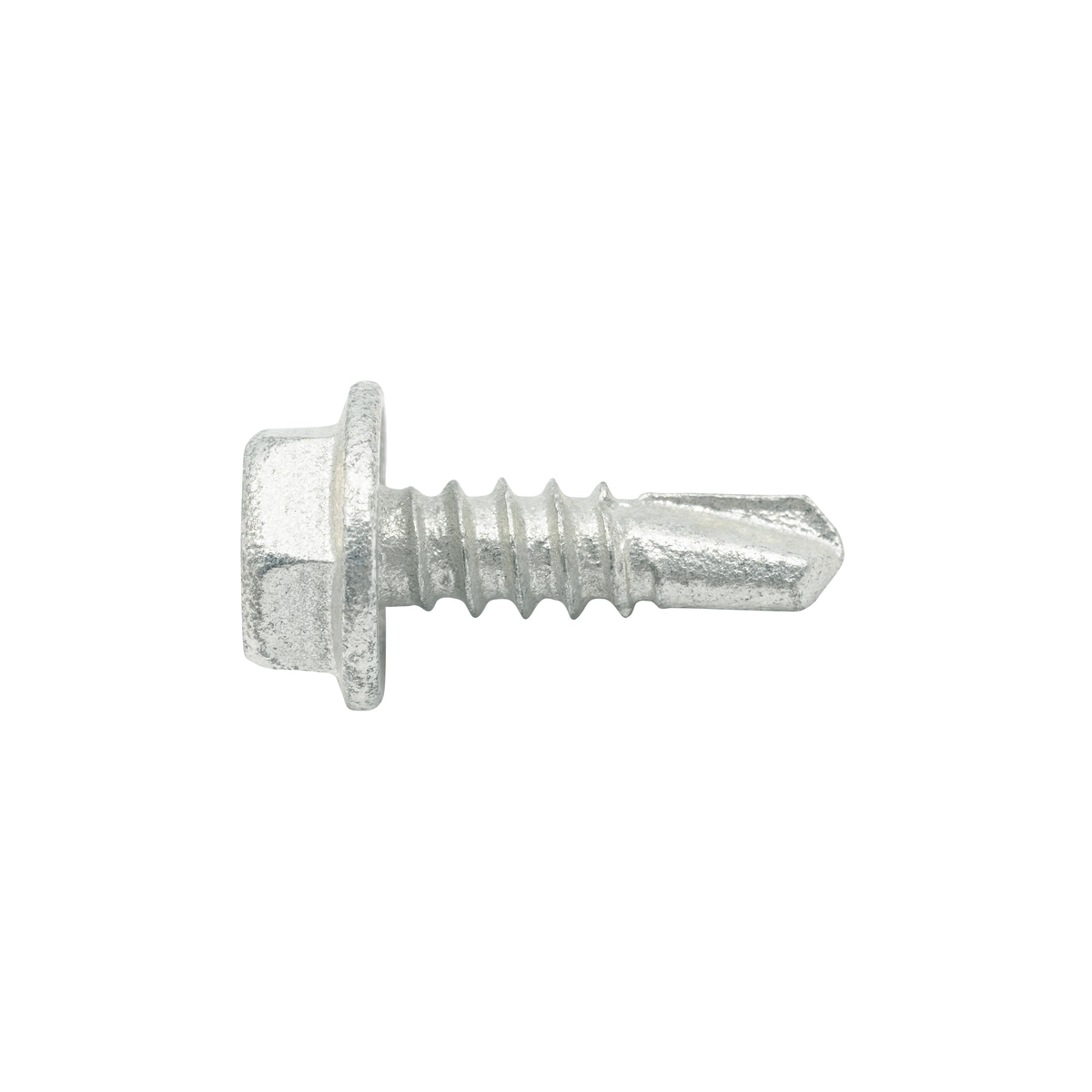 ZENITH® 10G x 16mm Class 3 Galvanised, Self Drilling, External Hex Drive, Metal Screws – External Use – 100 Pack