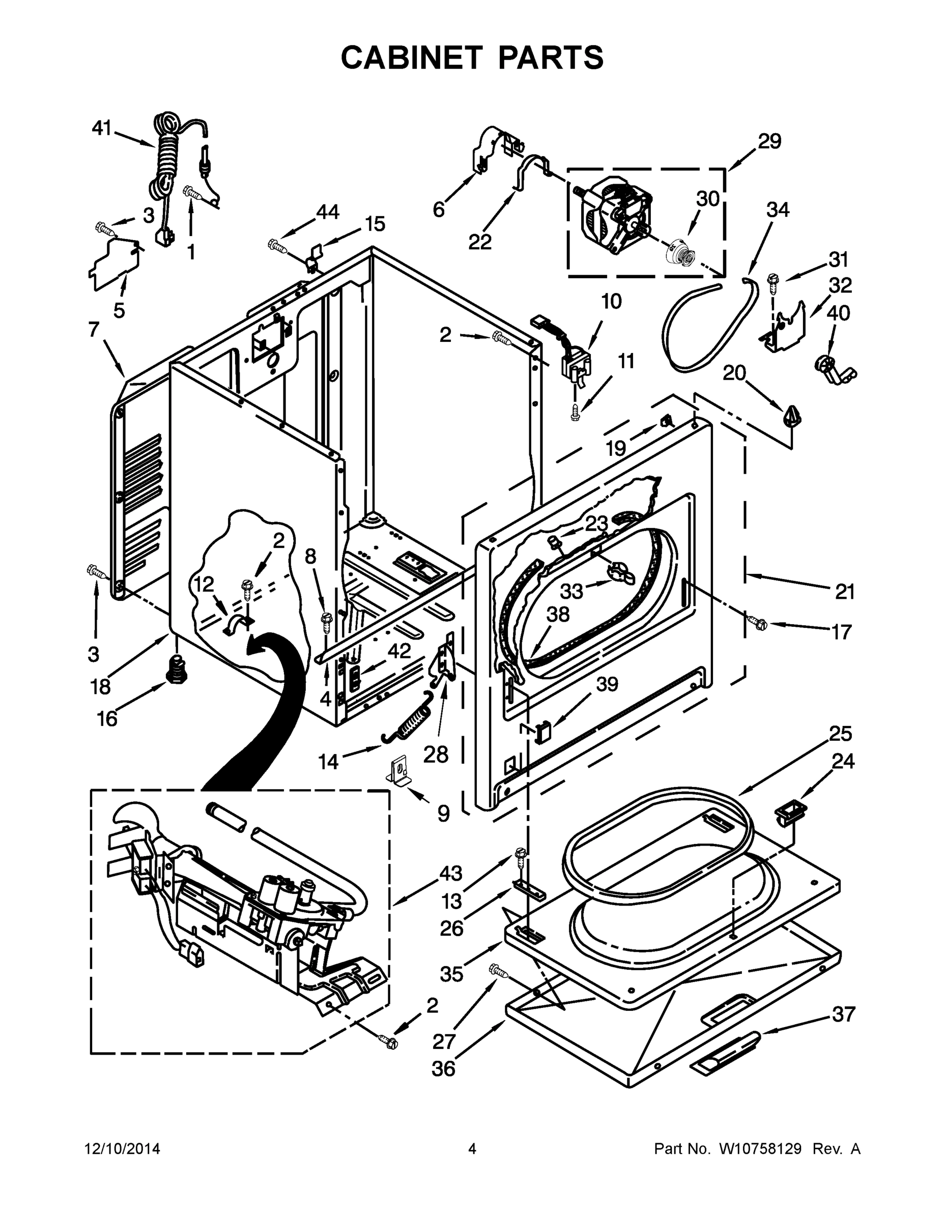 03 - CABINET PARTS